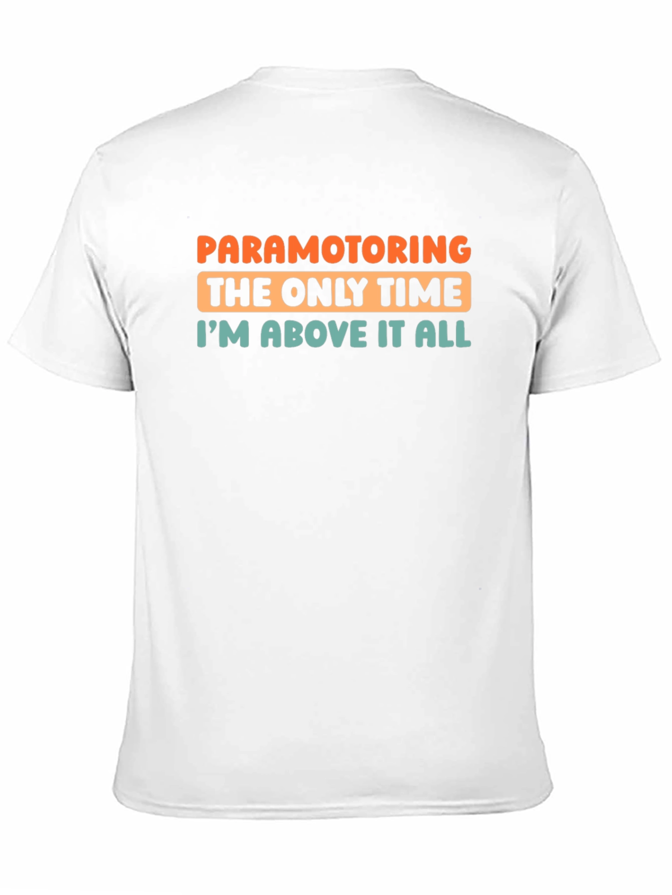 Black Paramotoring T-Shirt - Above It All view 11