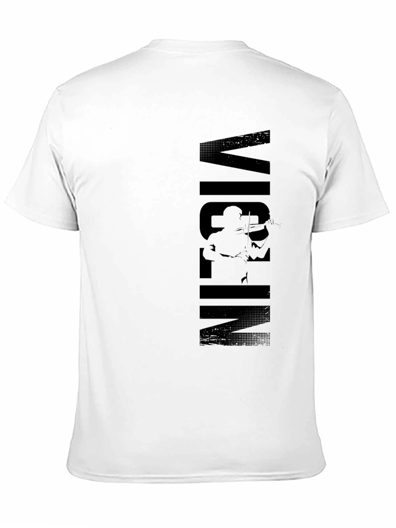 Black Violin Player Graphic Print Black T-Shirt view 11