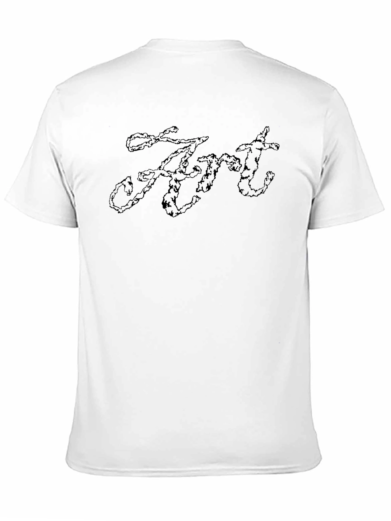 Black Art Graphic Black T-Shirt view 11