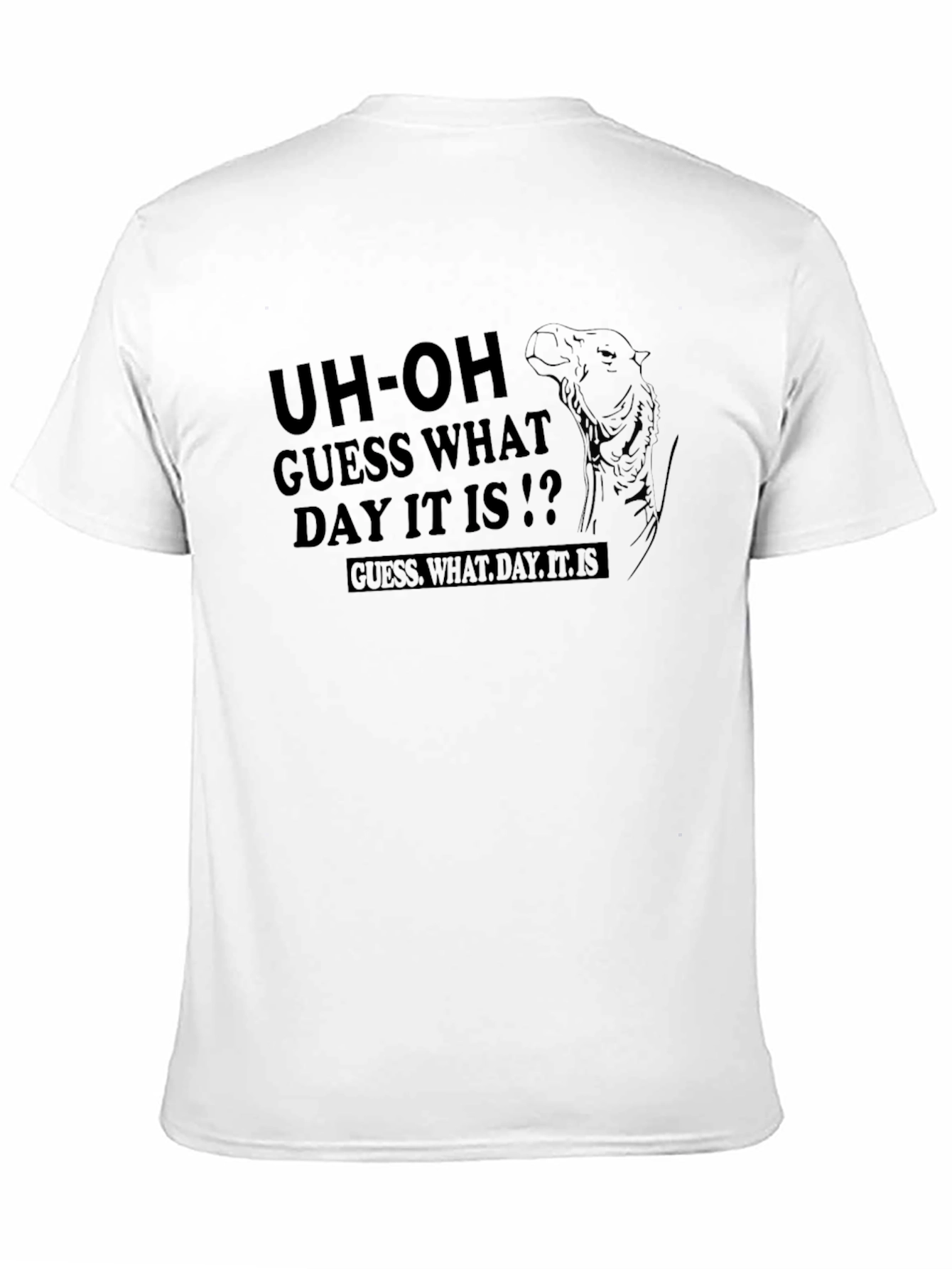 Black Hump Day Camel T-Shirt - Guess What Day It Is! view 11