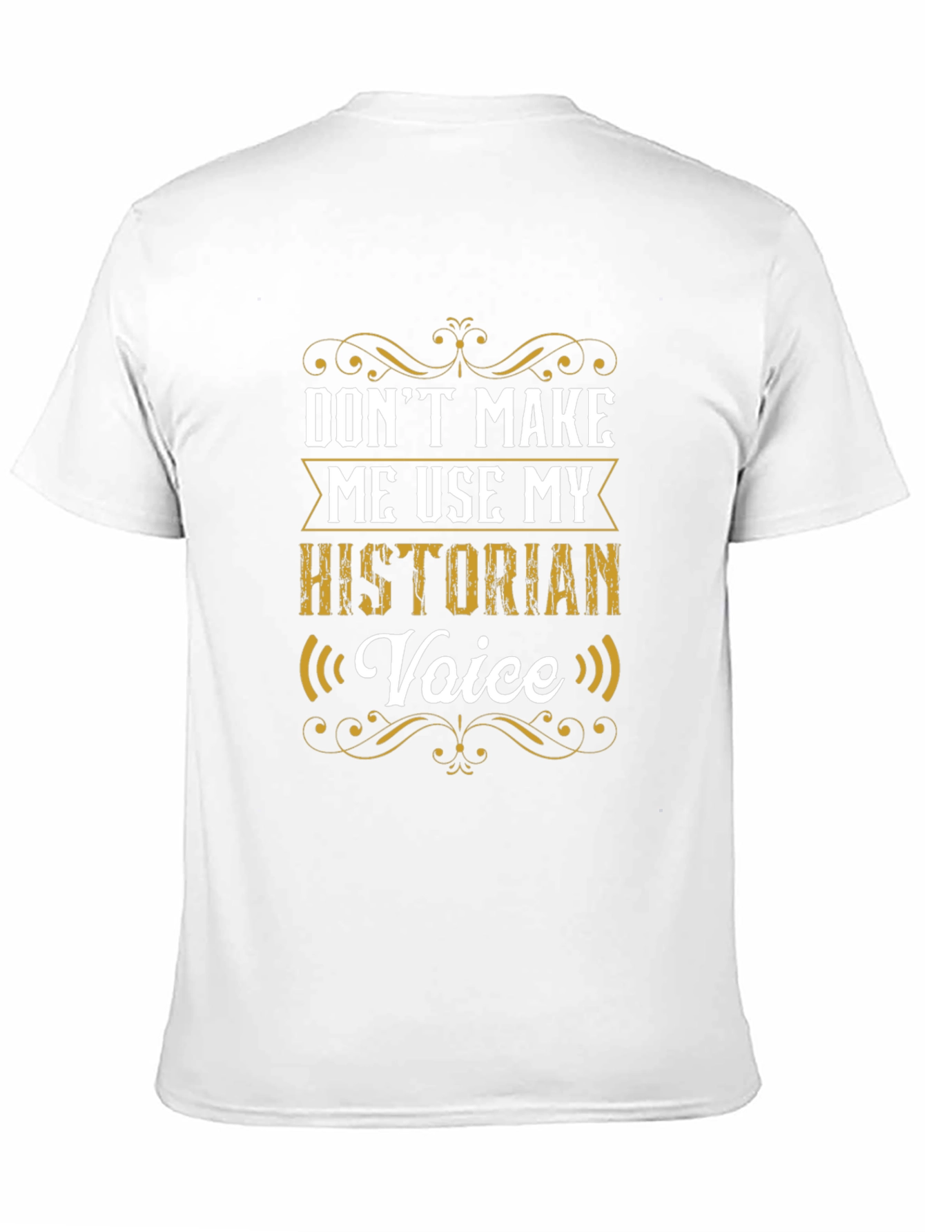 Black Historian Voice Graphic T-Shirt view 11