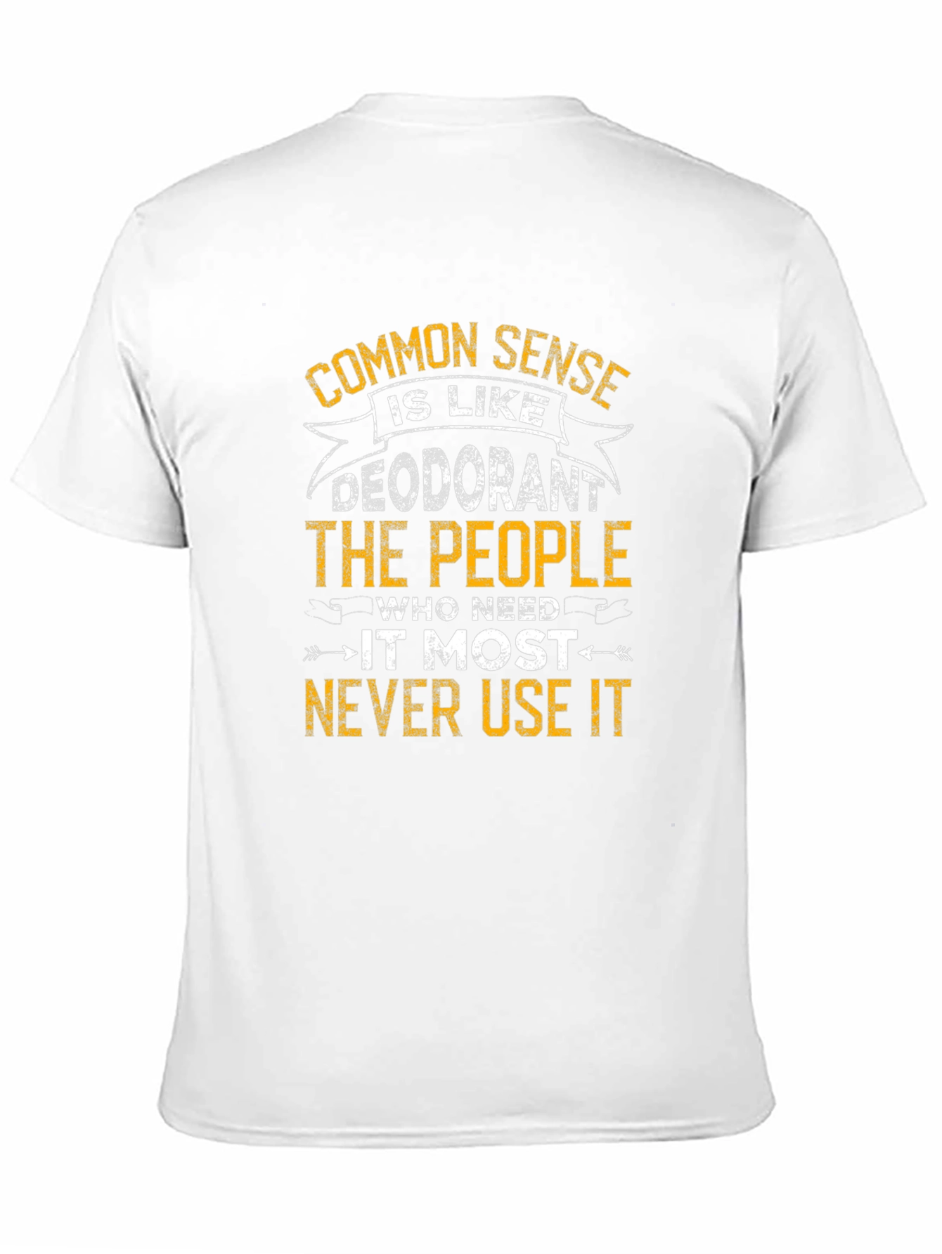 Black Common Sense Deodorant Graphic Tee view 11