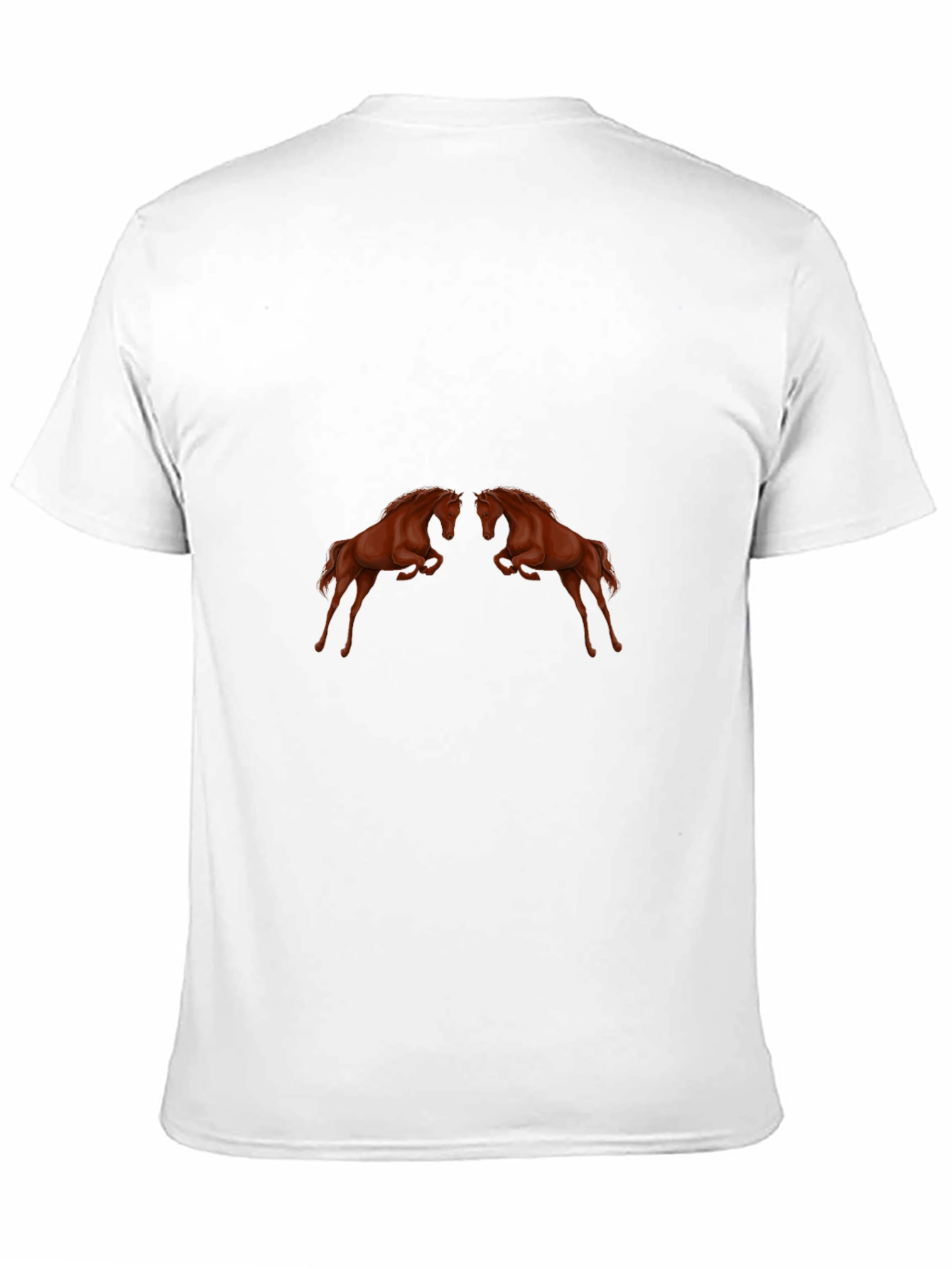 Black Horse Graphic Black T-Shirt view 11