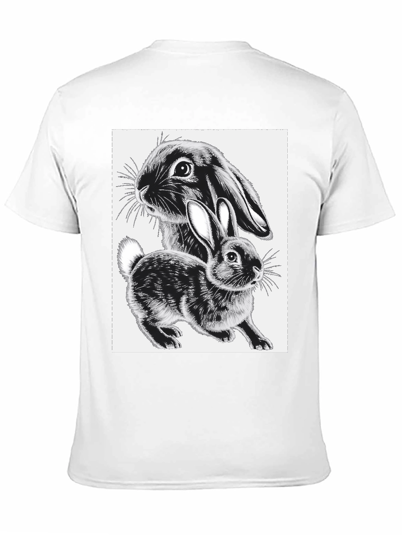 Black Black Rabbit Graphic Tee view 11