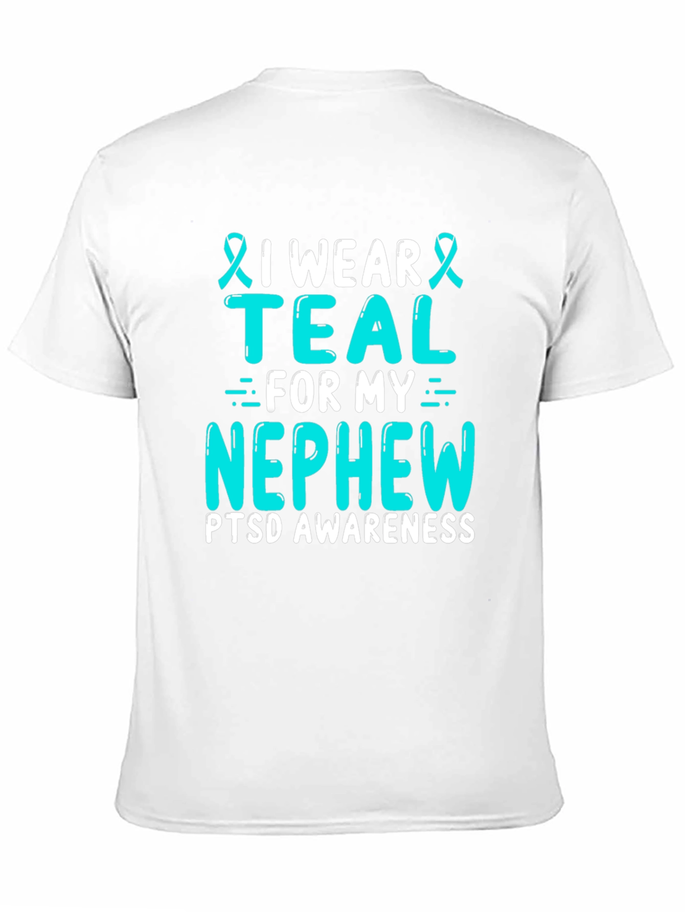 Teal PTSD Awareness T-Shirt - 11