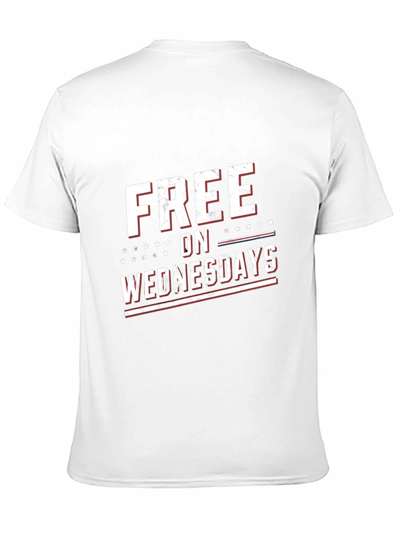 Black Free On Wednesdays T-Shirt view 11