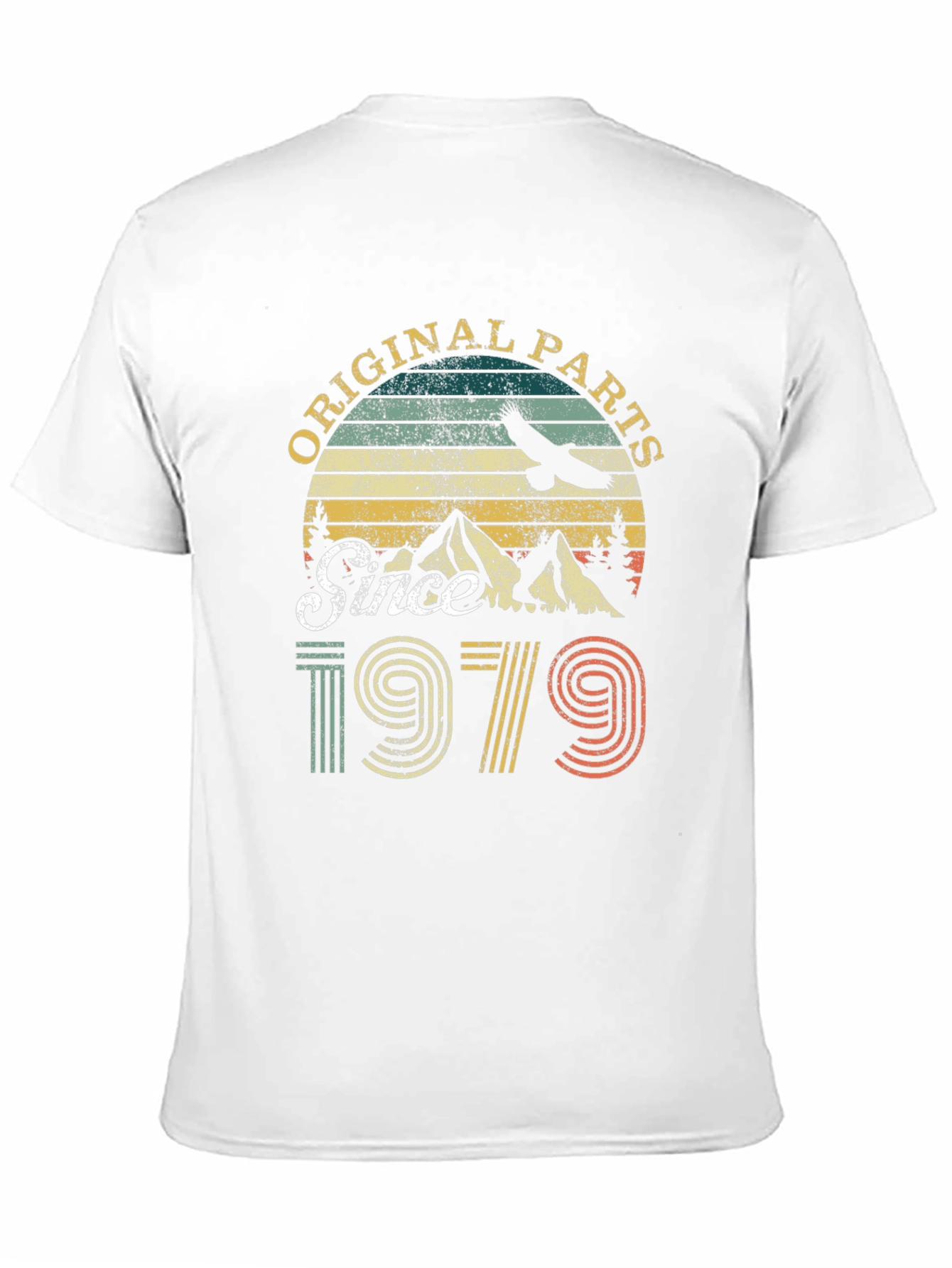 Black Original Parts Since 1979 Graphic Tee view 11