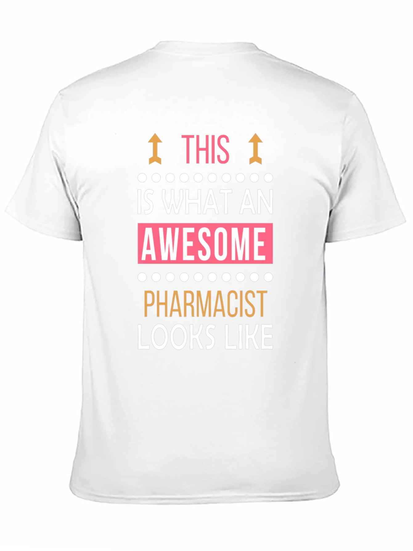Black Awesome Pharmacist T-Shirt - Funny Gift! view 11