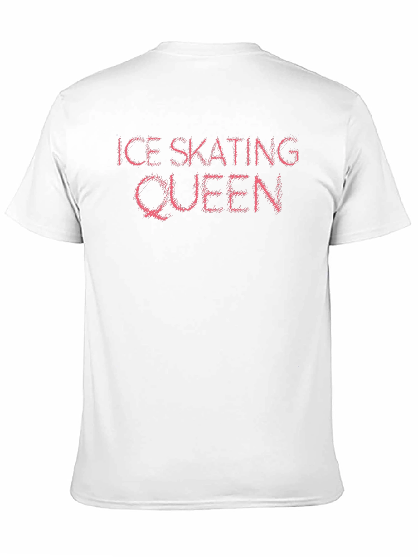 Black Ice Skating Queen Graphic T-Shirt view 11