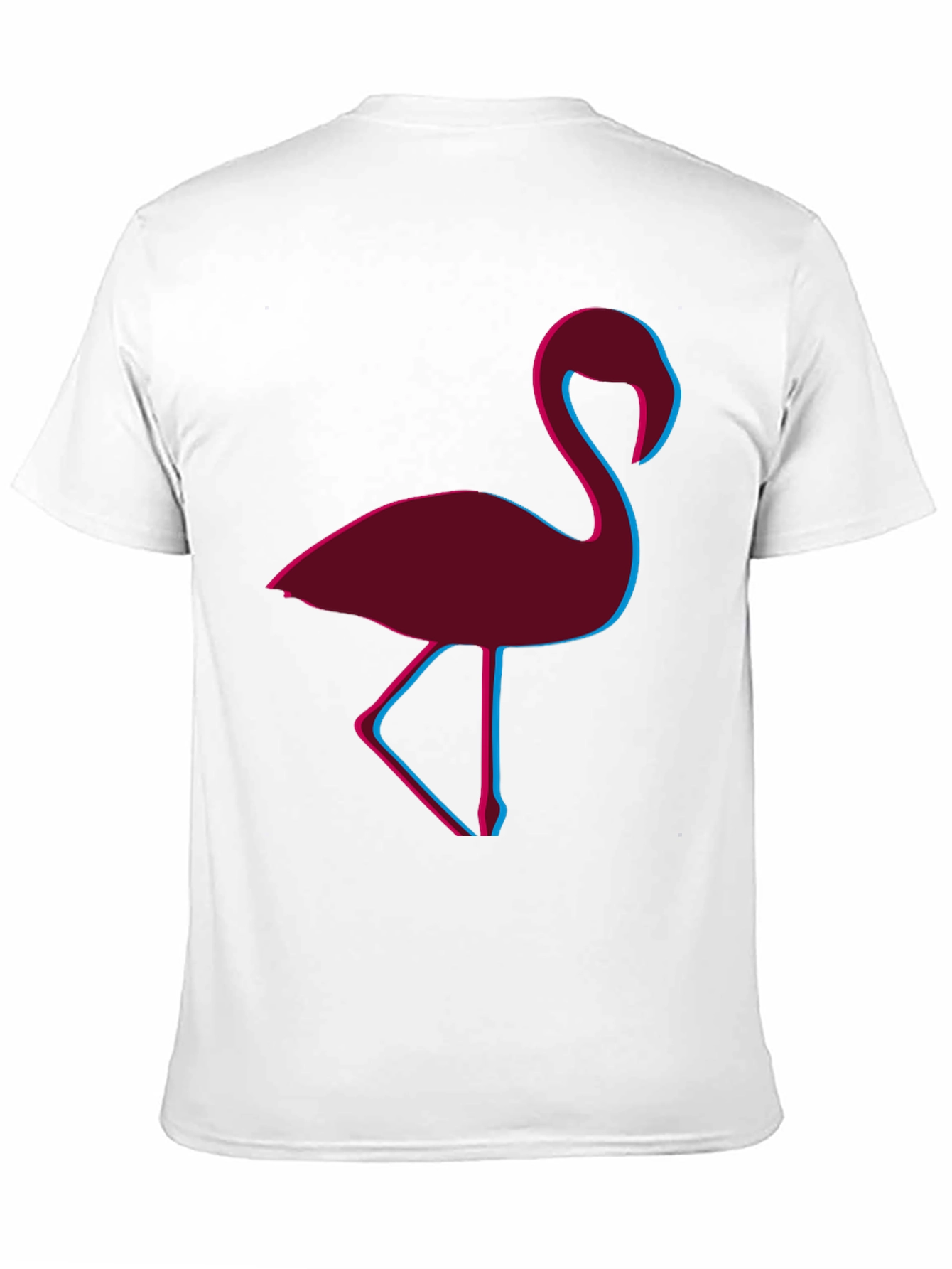 Black Retro Flamingo Graphic Tee view 11