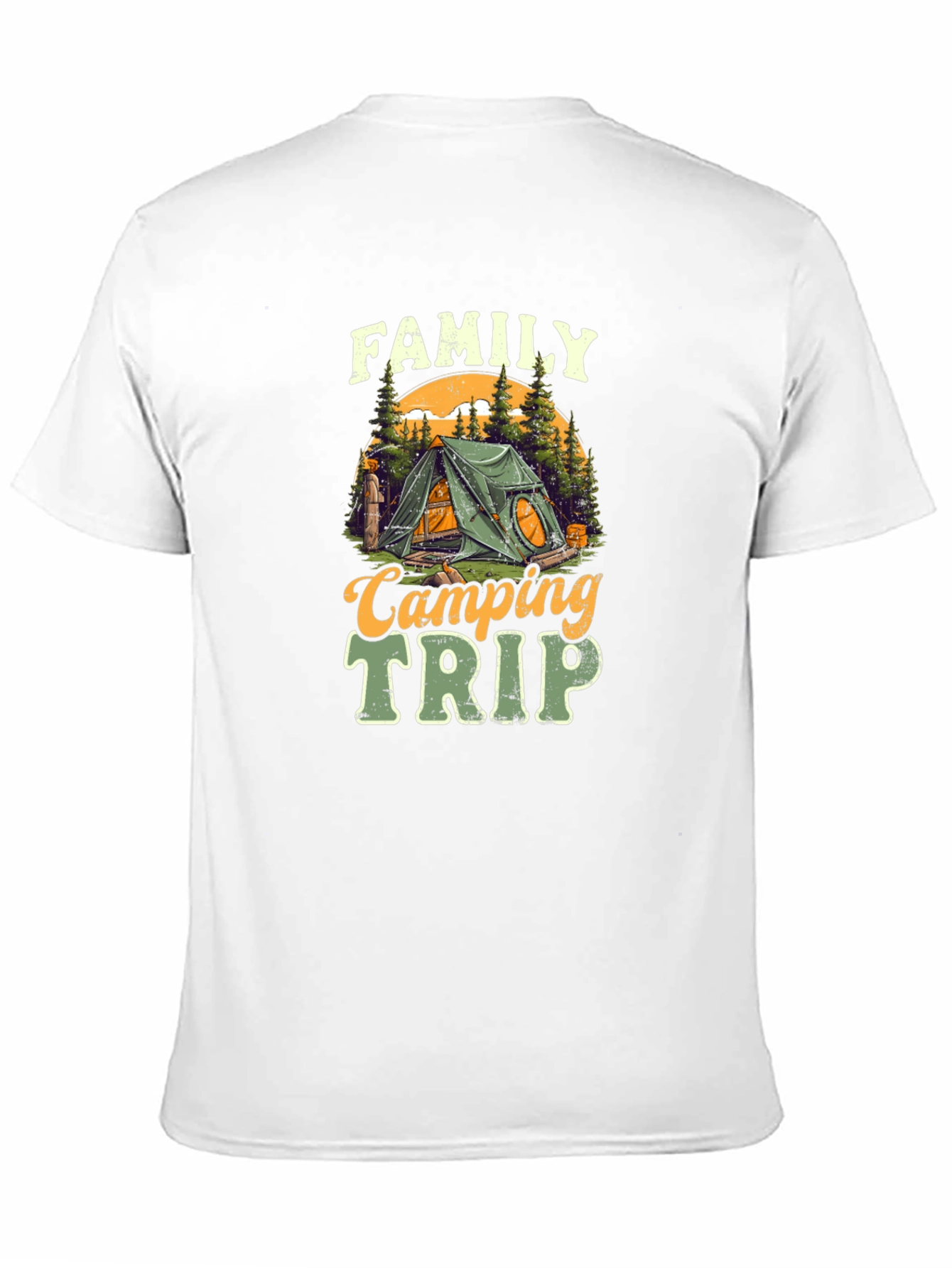 Black Family Camping Trip Graphic Tee - Adventure Ready view 11