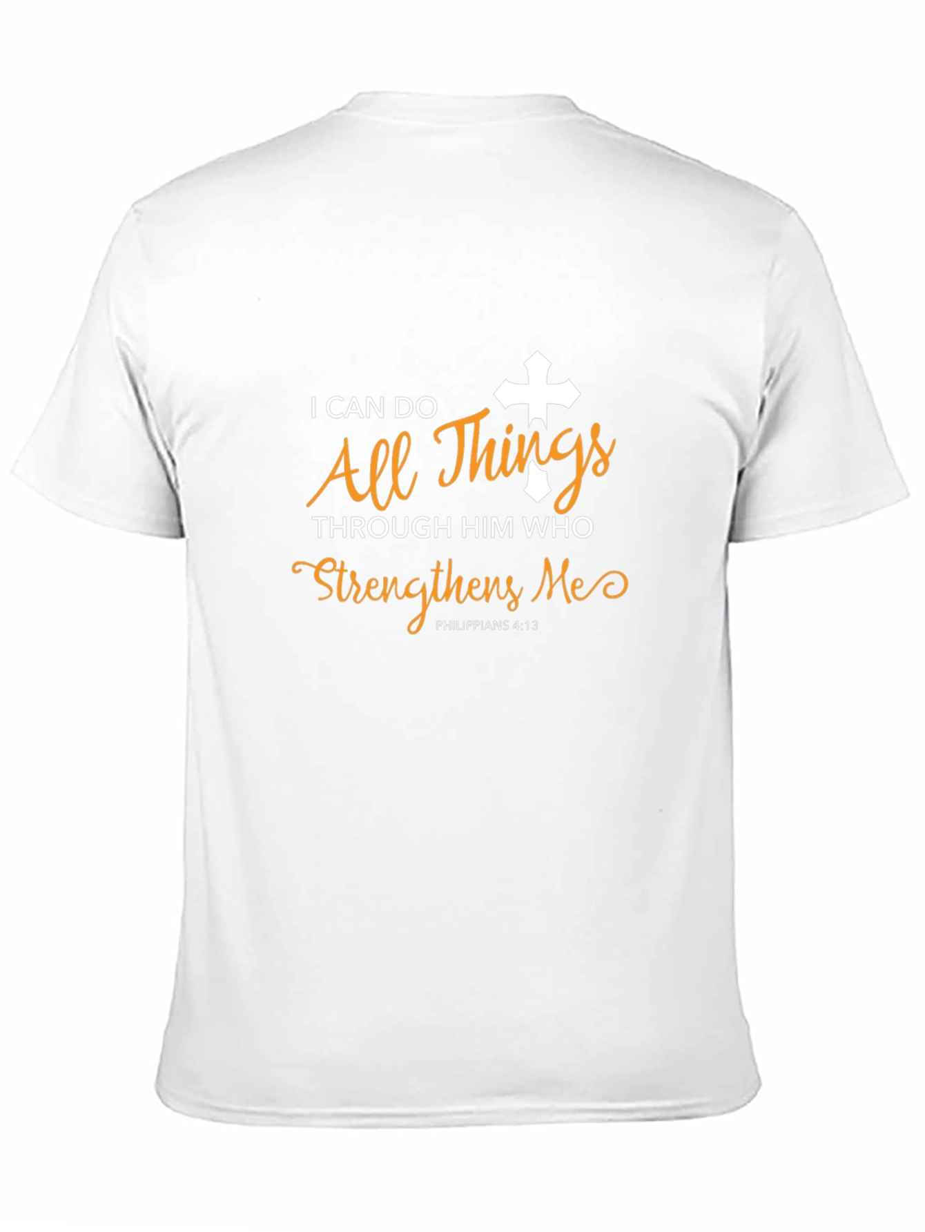 Black Inspirational Christian T-Shirt view 11