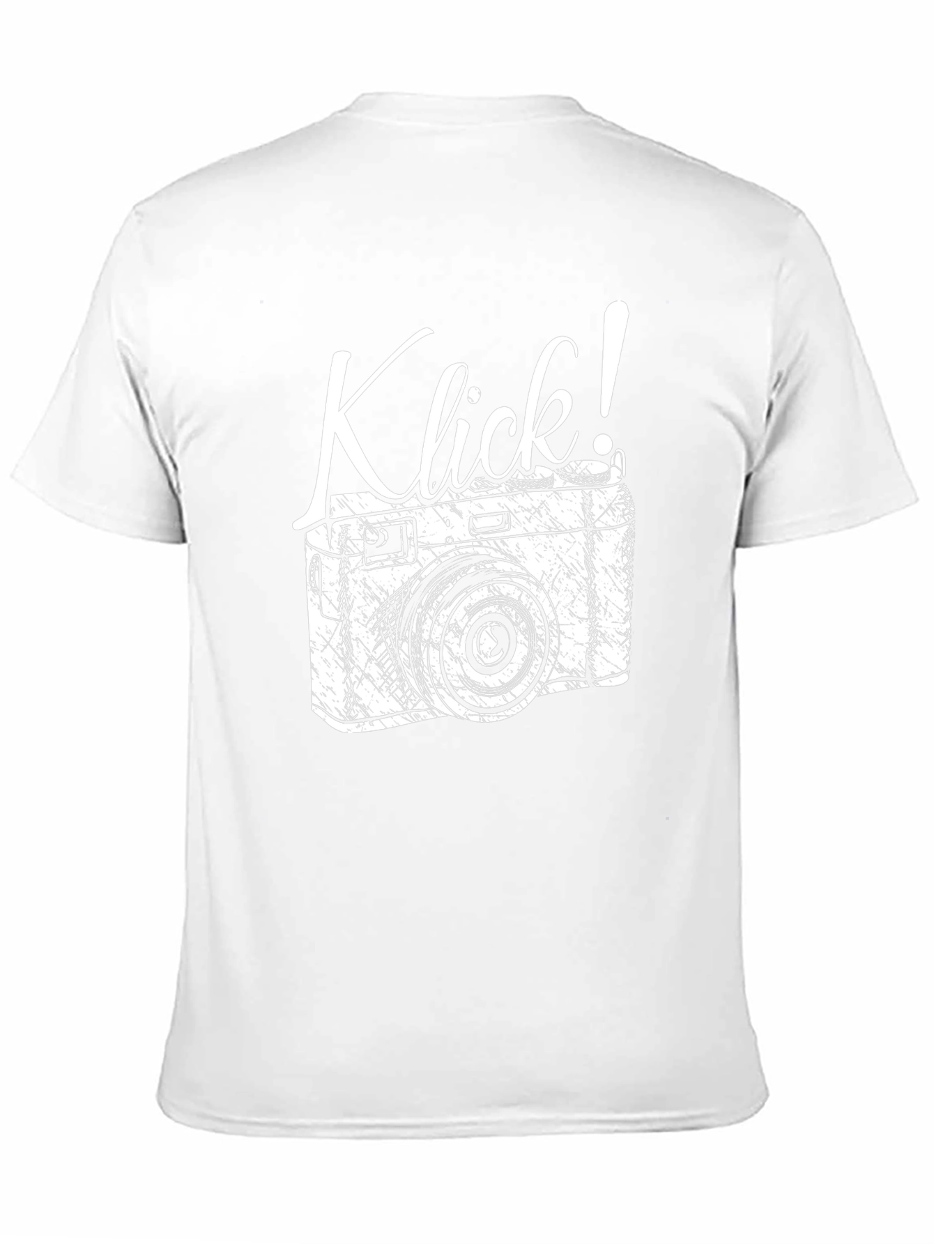 Black Klick! Camera Graphic T-Shirt - Retro Style view 11