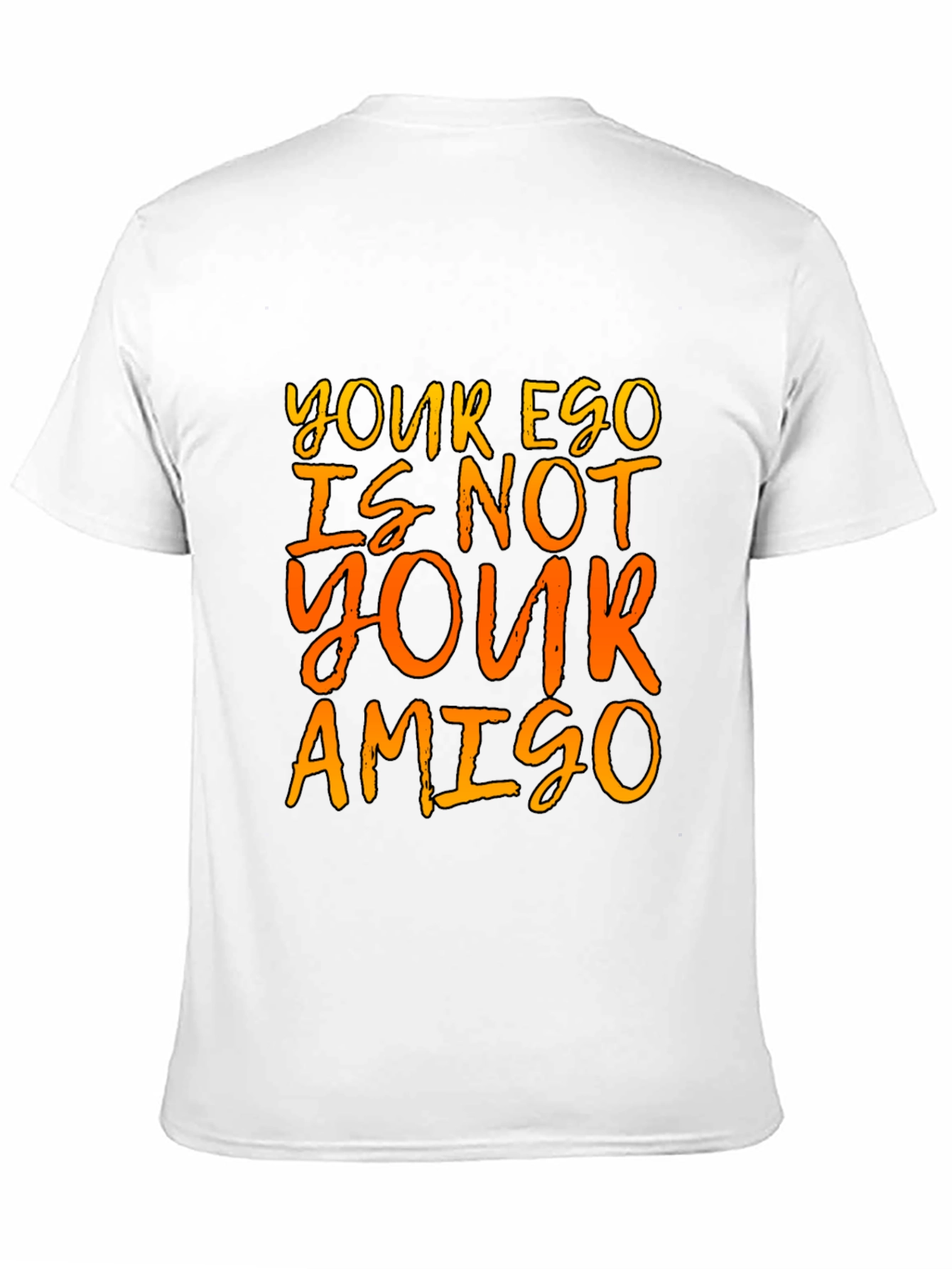 Black Ego Amigo Graphic Tee - Black Cotton T-Shirt view 11