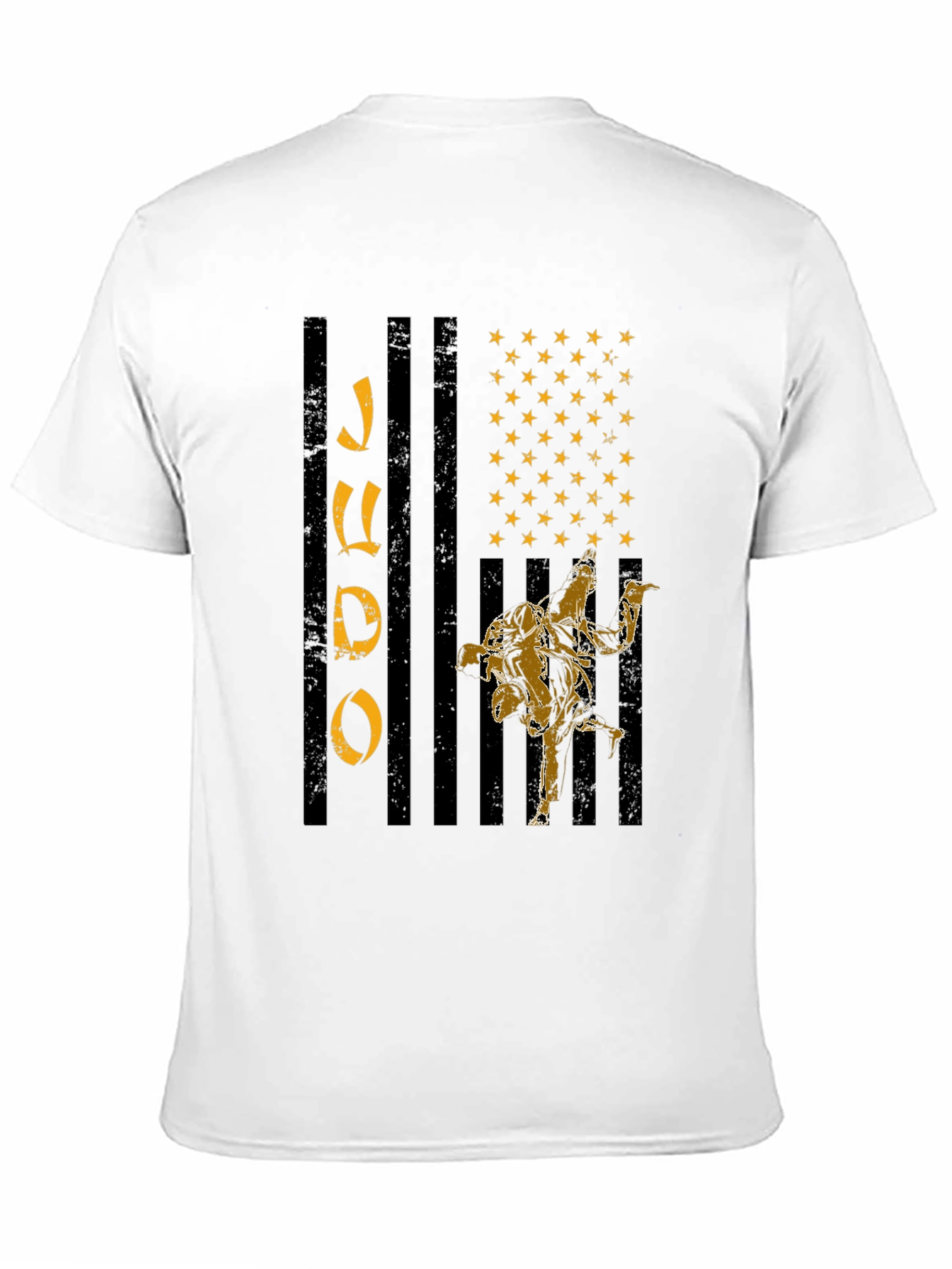Judo USA Flag Graphic T-Shirt - 11