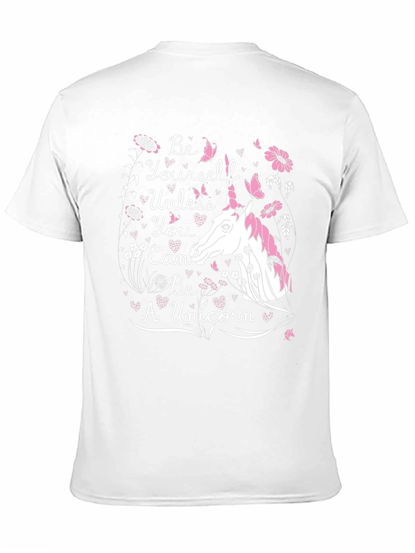 Black Unicorn T-Shirt - Be Yourself Unless... view 11