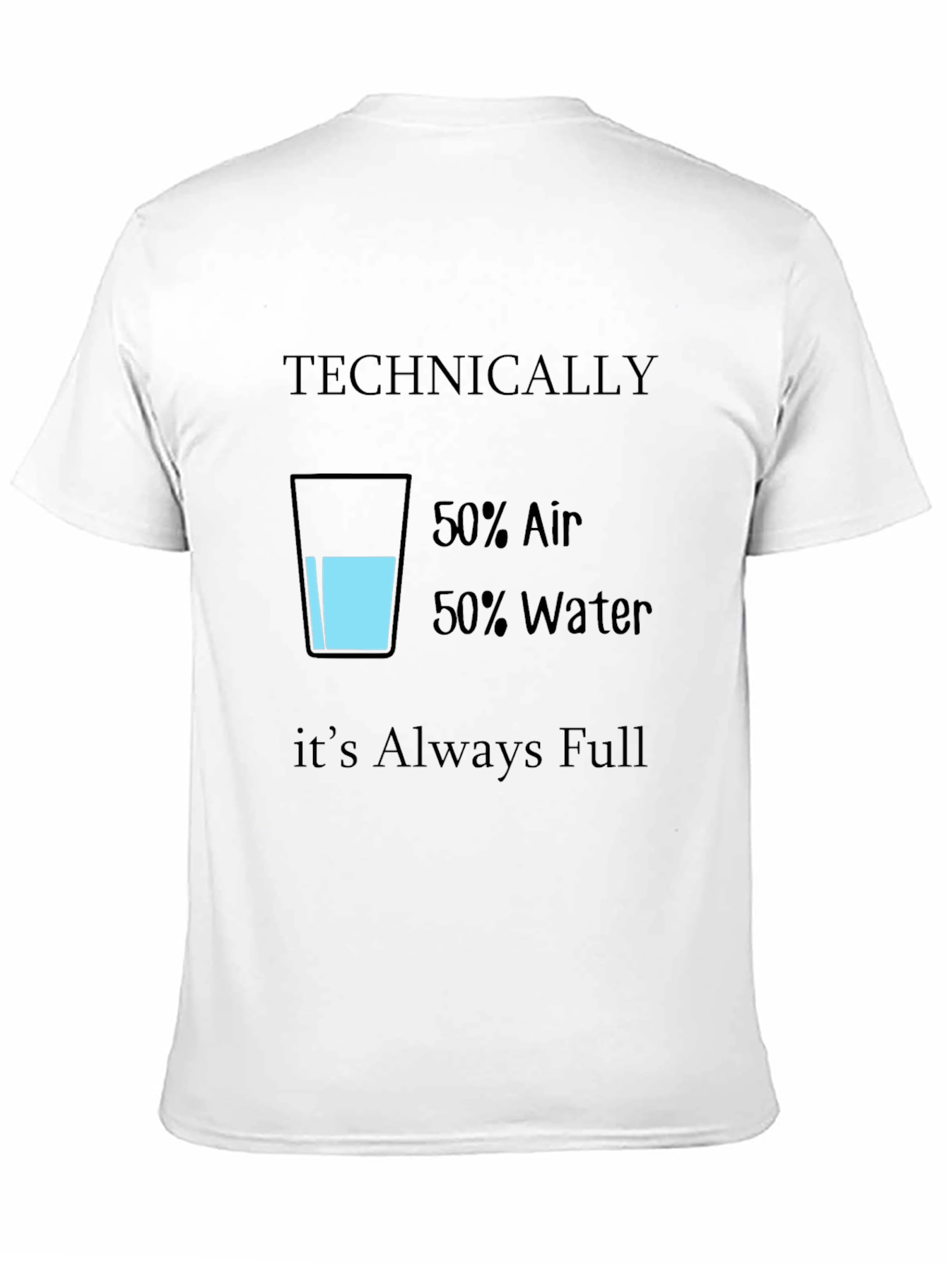 Black Funny Technically Always Full T-Shirt view 11