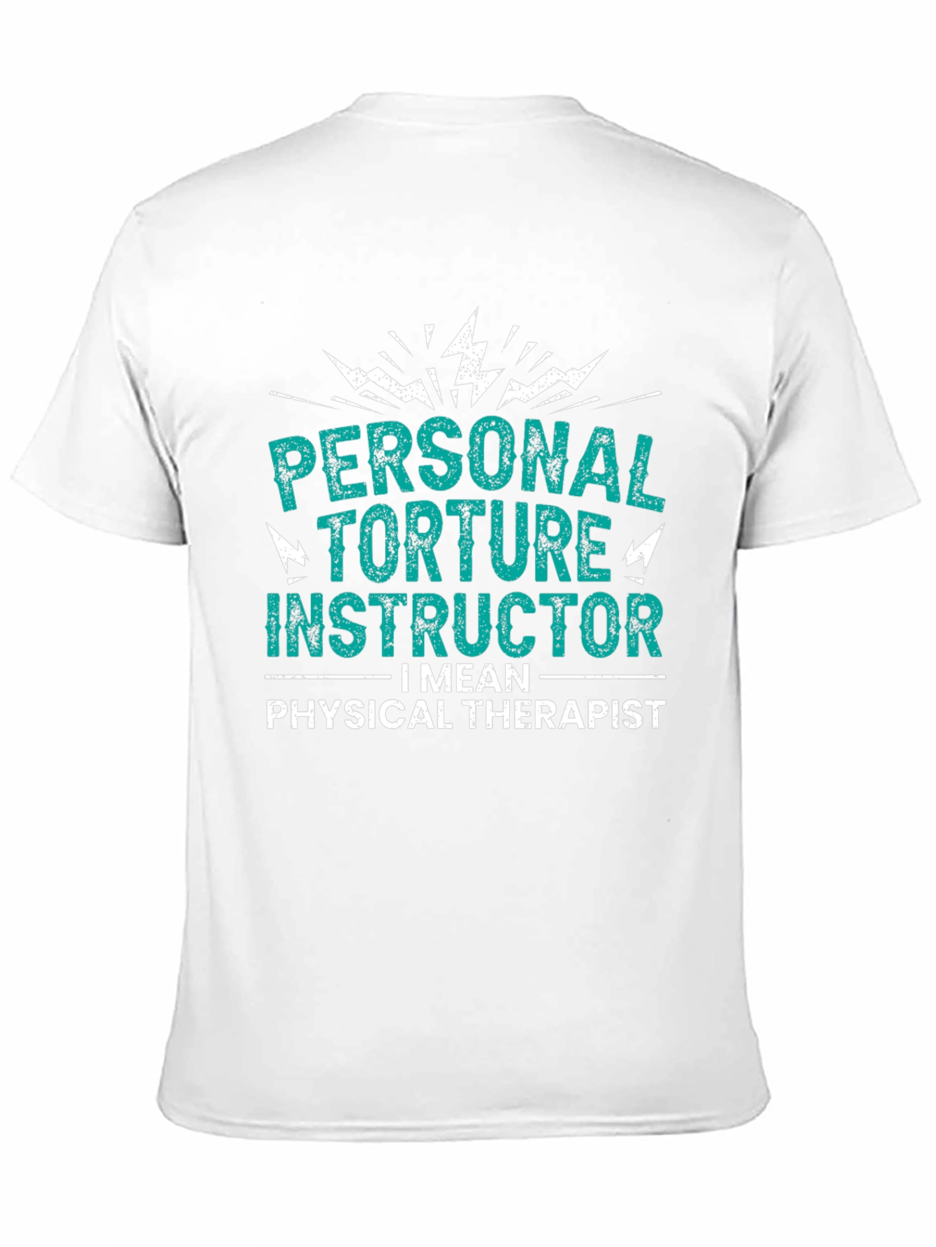 Black Personal Torture Instructor T-Shirt - Funny Physical Therapist Tee view 11