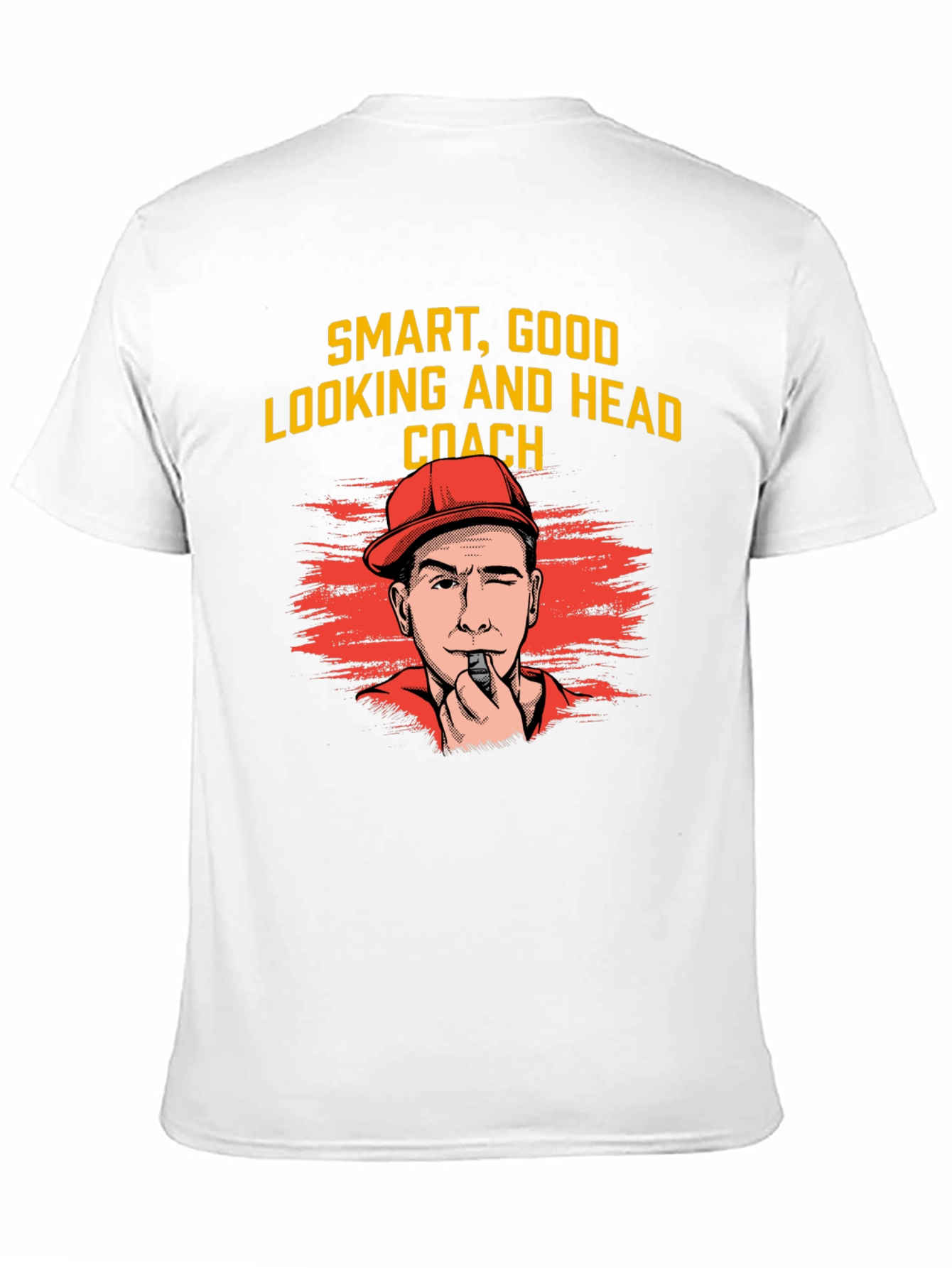 Black Smart Good Looking Head Coach Graphic T-Shirt view 11