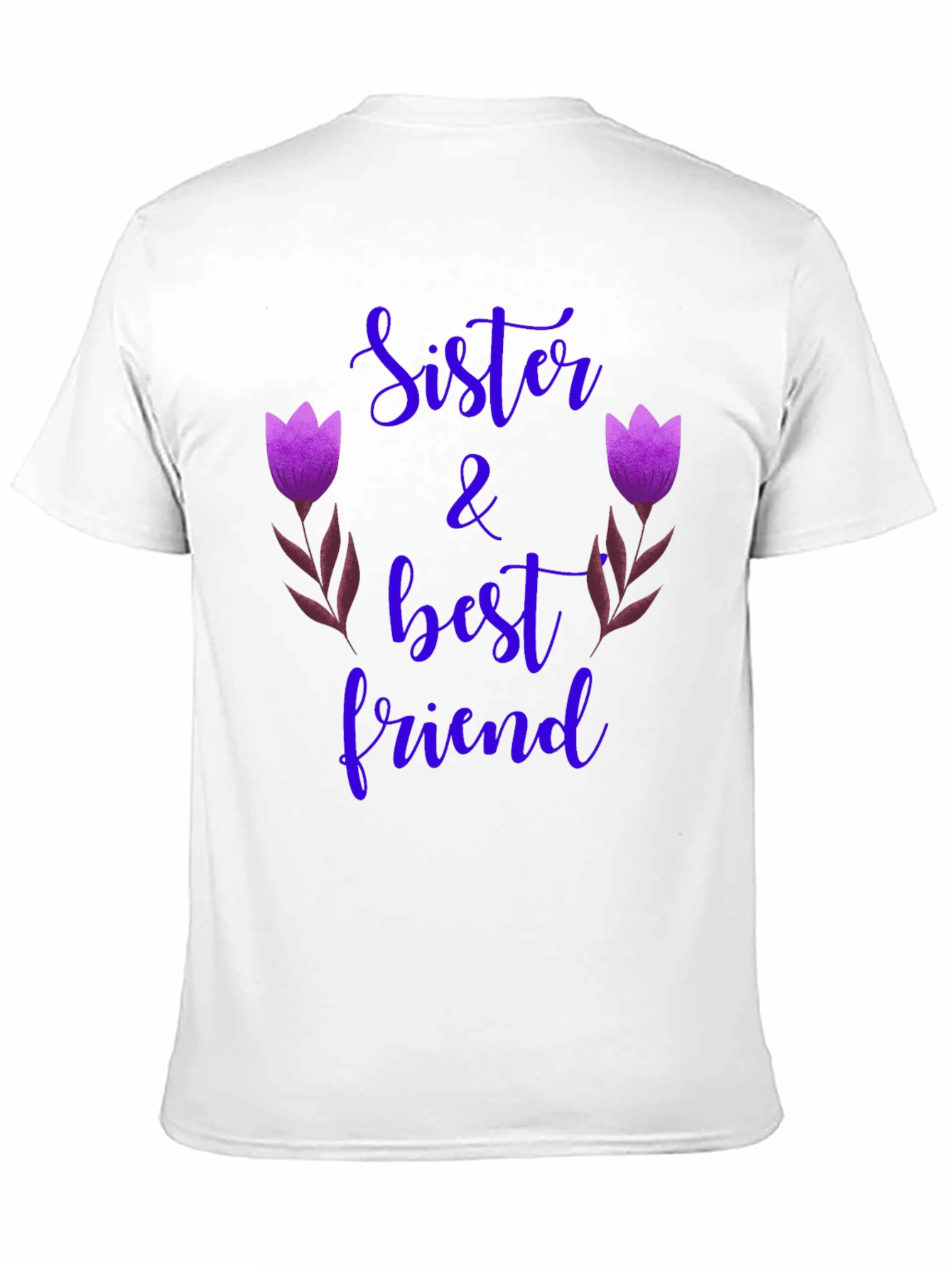 Black Sister & Best Friend Graphic Tee view 11