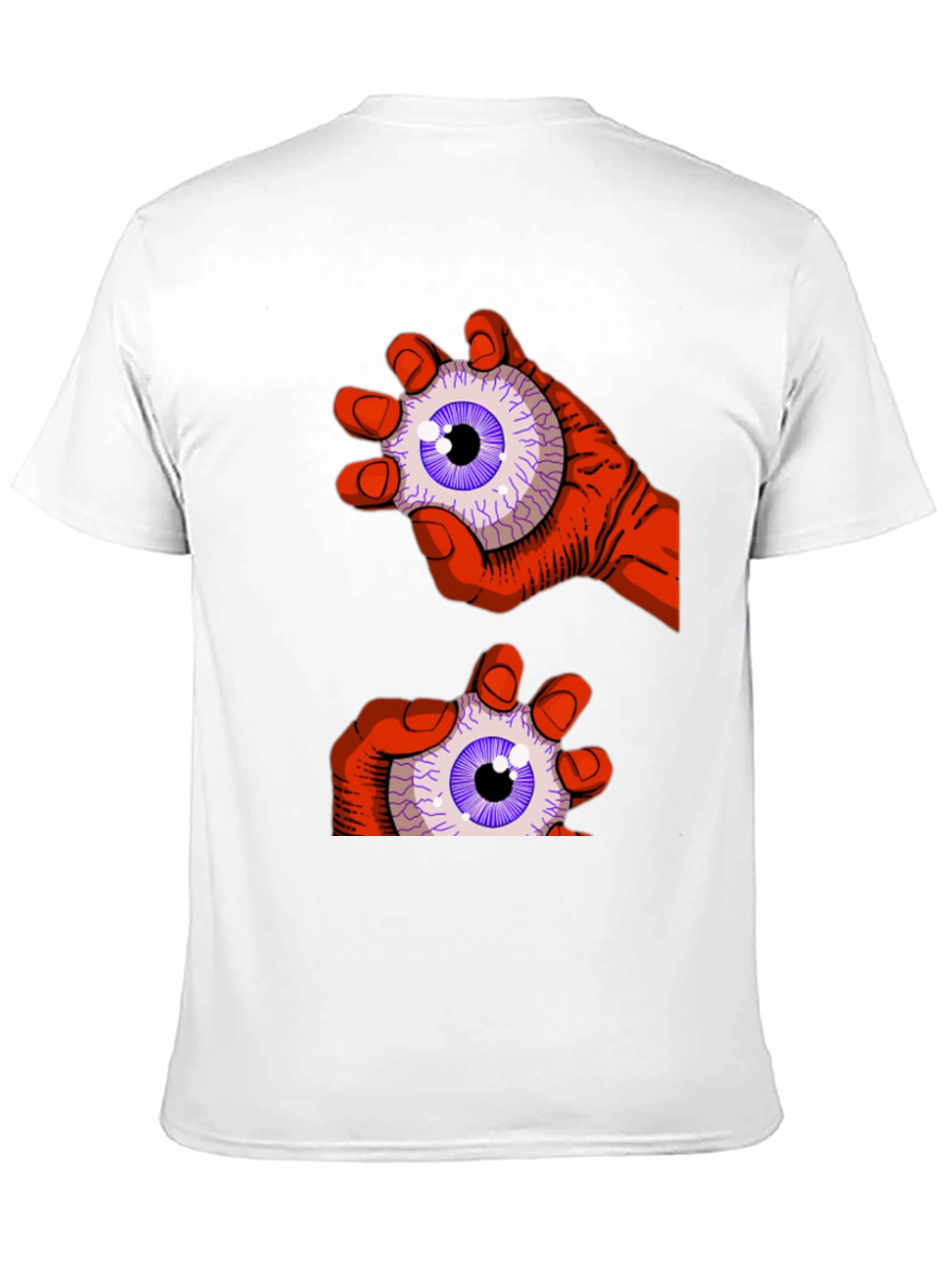 Black Eyeball Grab Graphic Tee - Black view 11