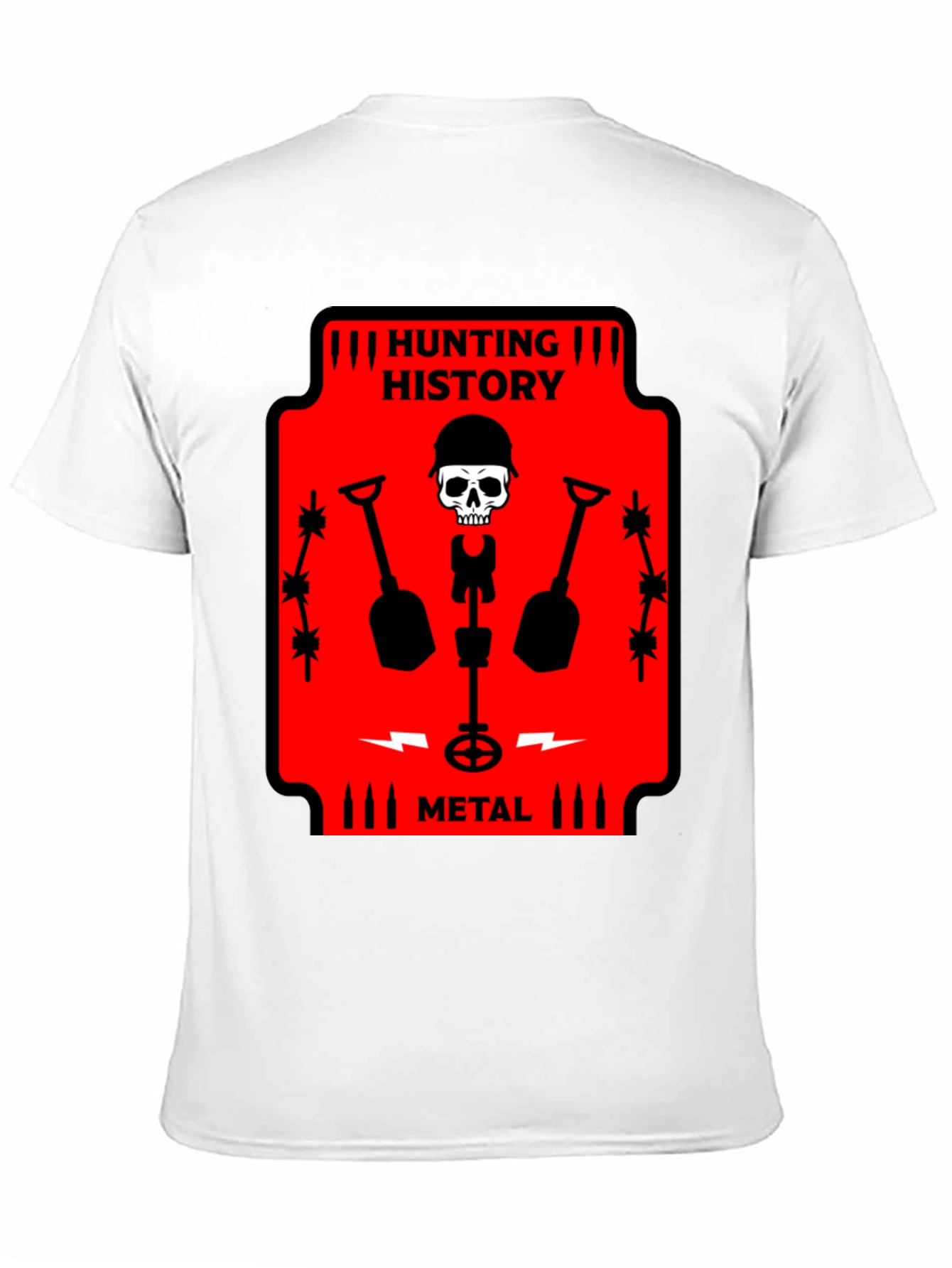 Hunting History Metal Detector T-Shirt - 11