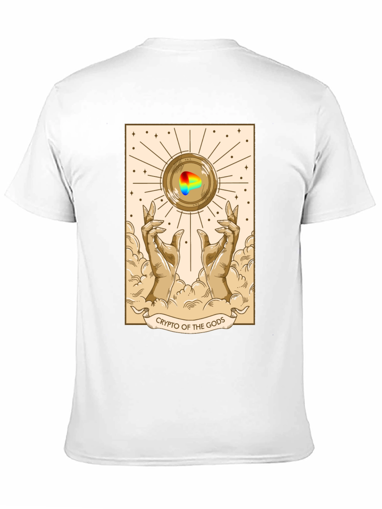 Black Crypto of the Gods T-Shirt - Unique Graphic Tee view 11