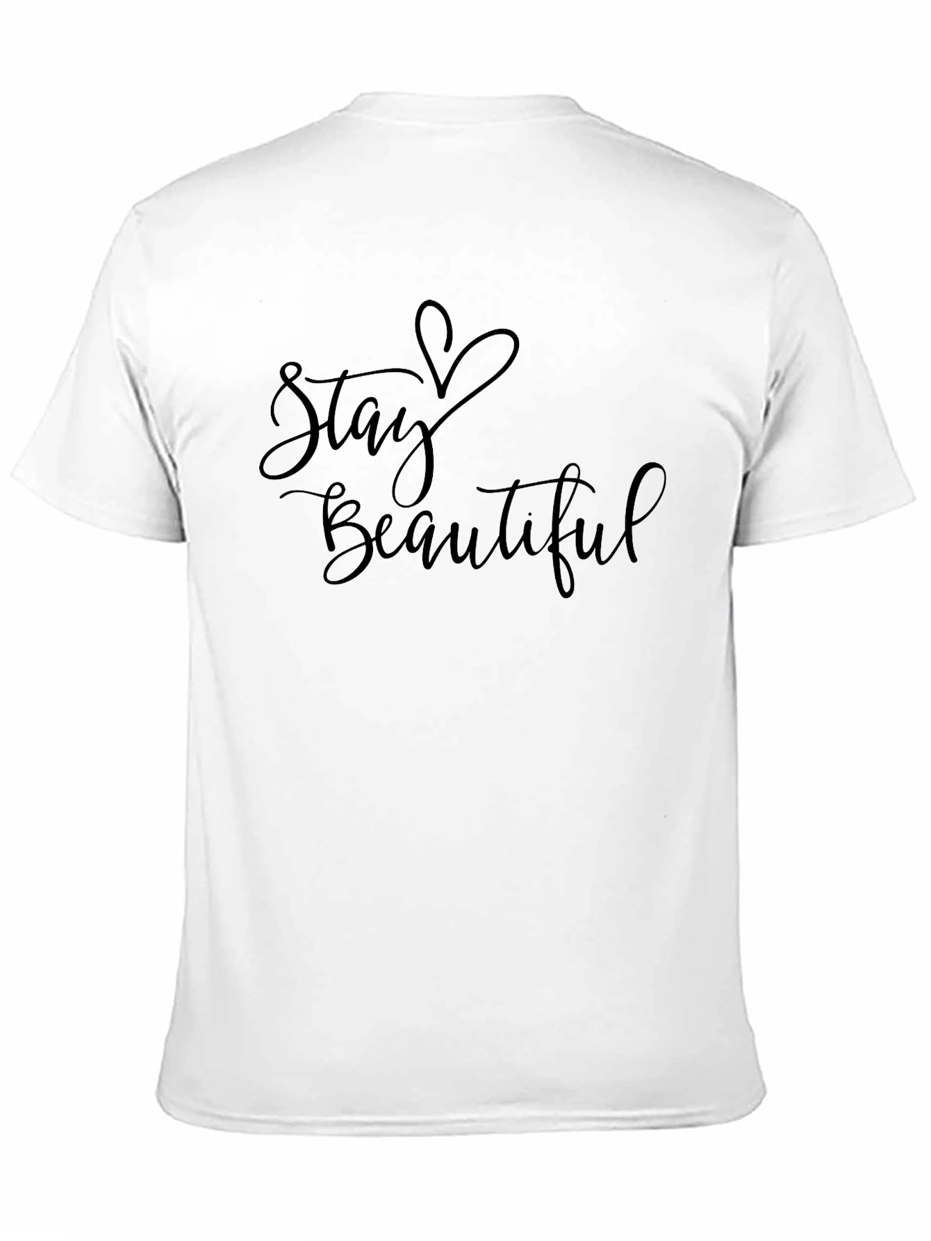 Black Stay Beautiful Graphic T-Shirt - Stylish Unisex Tee view 11