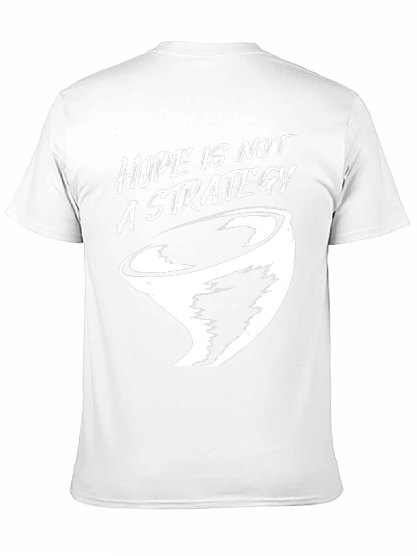 Black Hope Is Not a Strategy Graphic Tee - Black view 11
