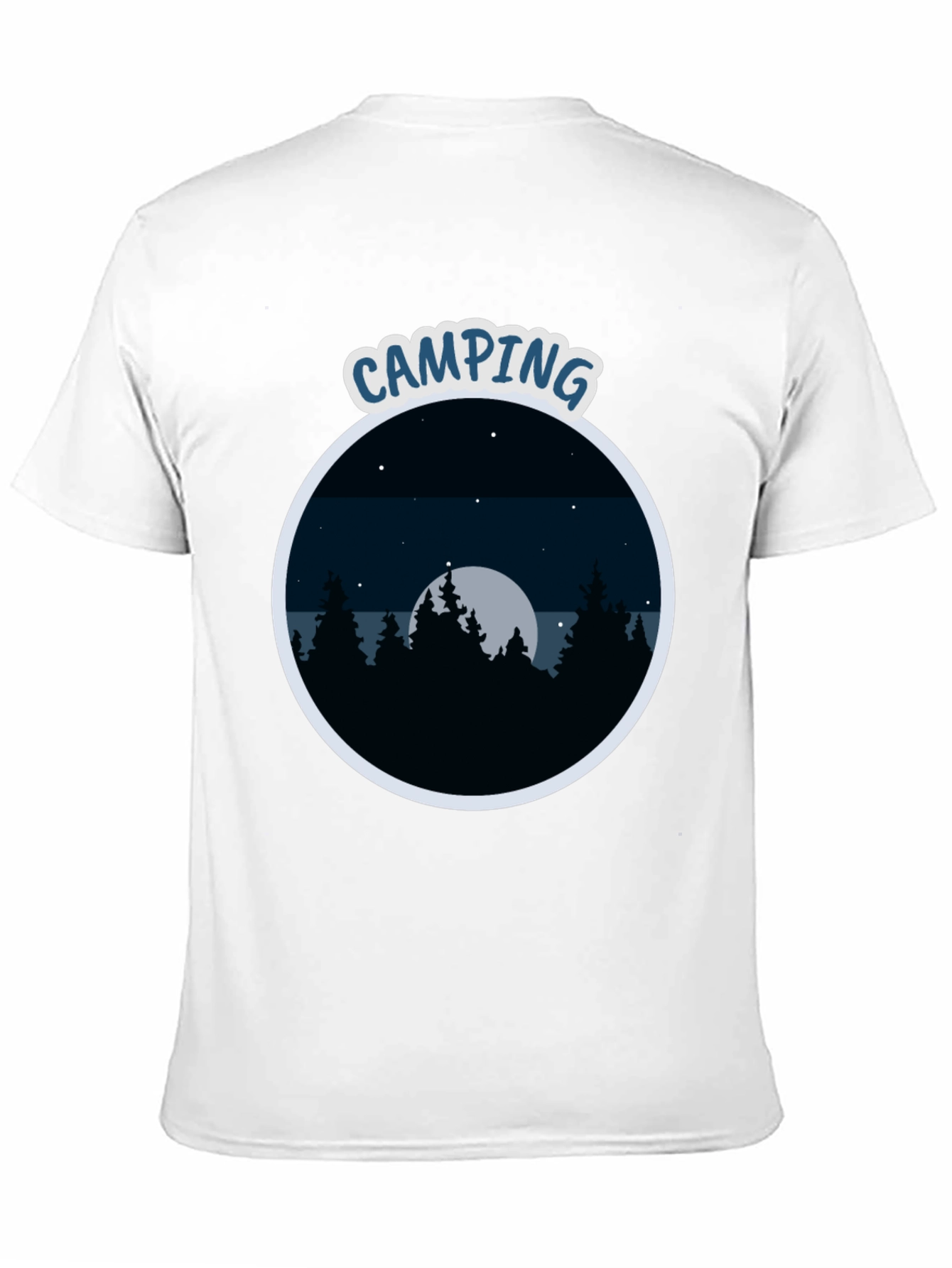 Black Camping Adventure T-Shirt - Outdoor Lover Tee view 11
