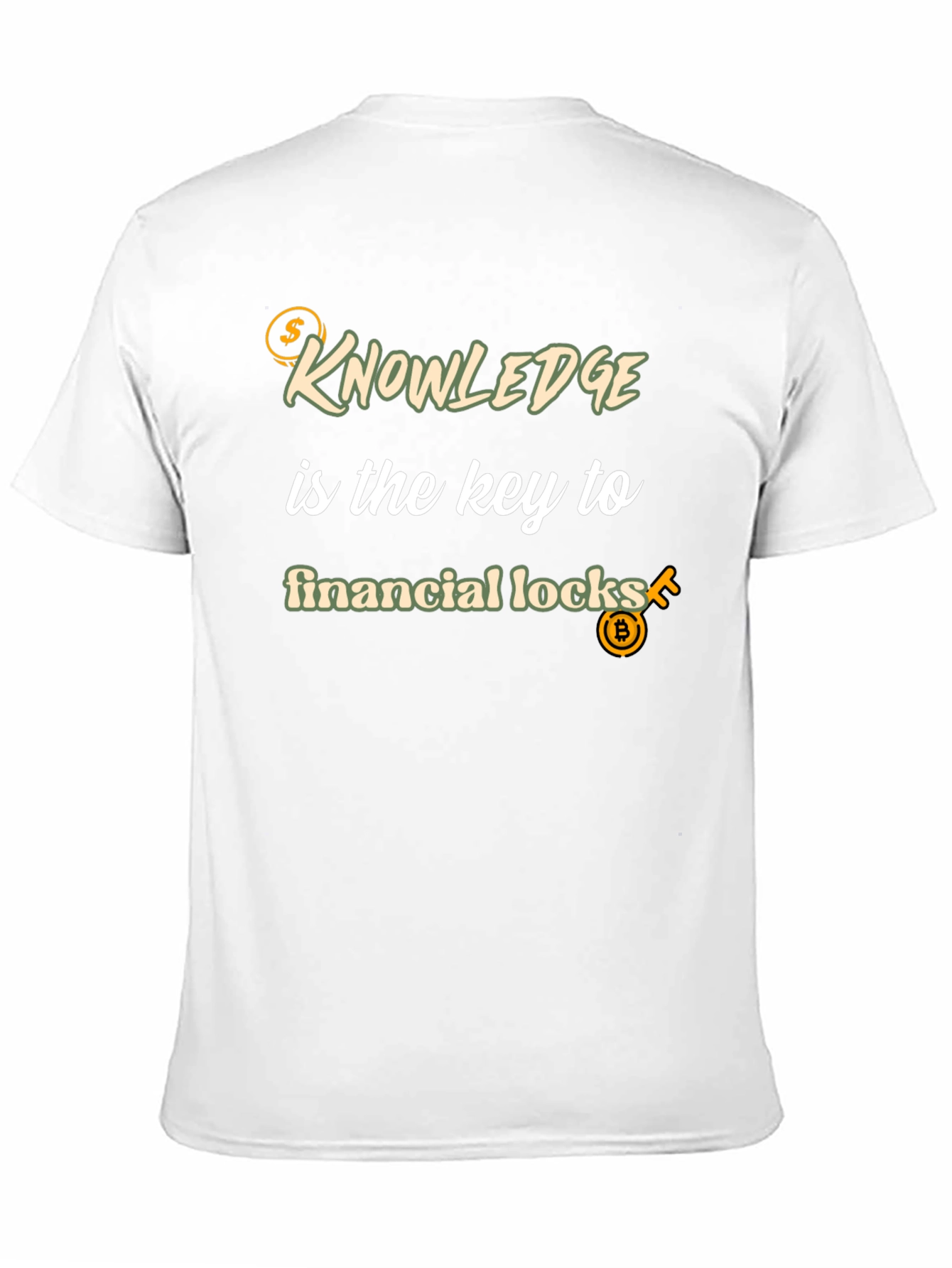 Black Knowledge is Key T-Shirt - Financial Success view 11