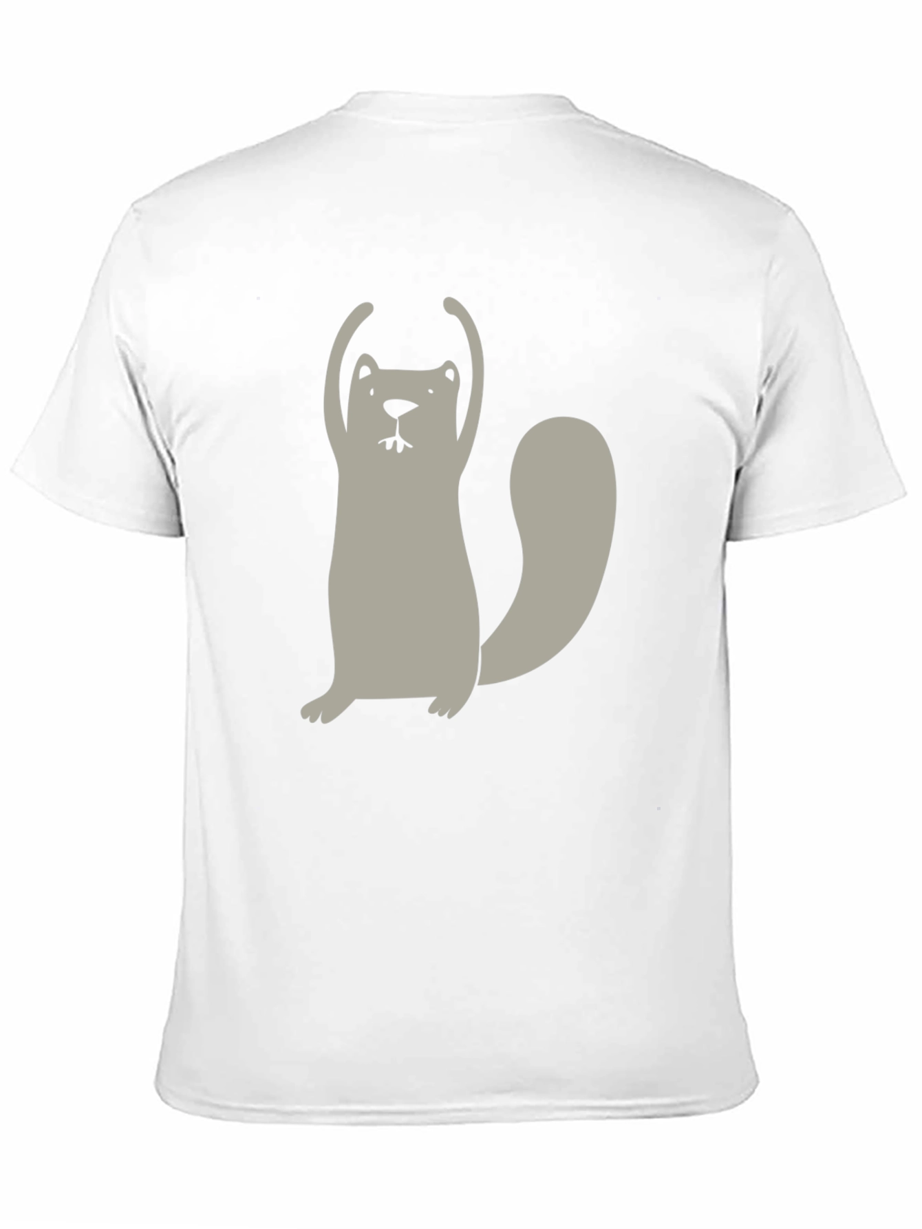 Black Funny Beaver T-Shirt view 11