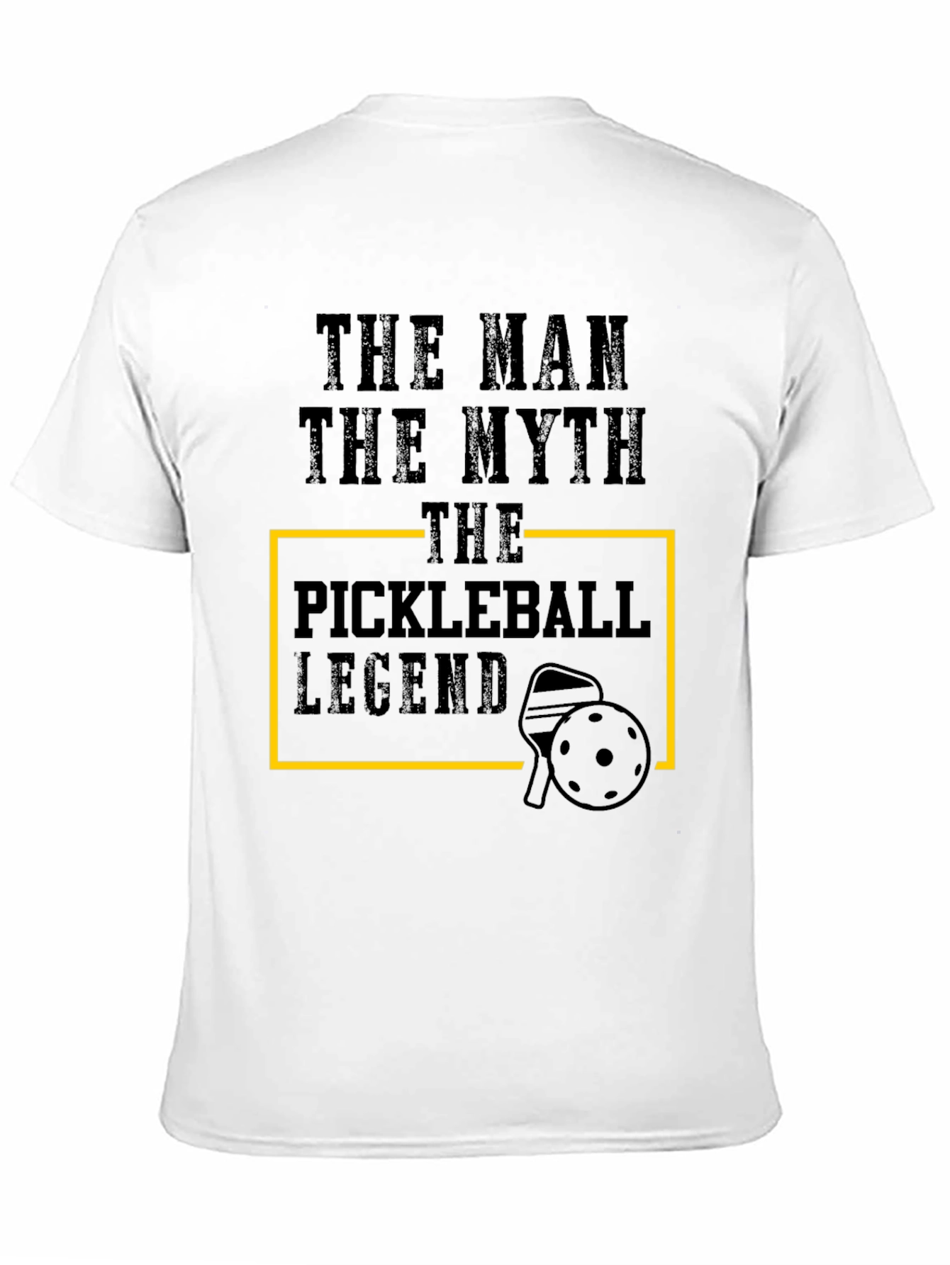 Black The Pickleball Legend Tee - Man, Myth, Legend! view 11