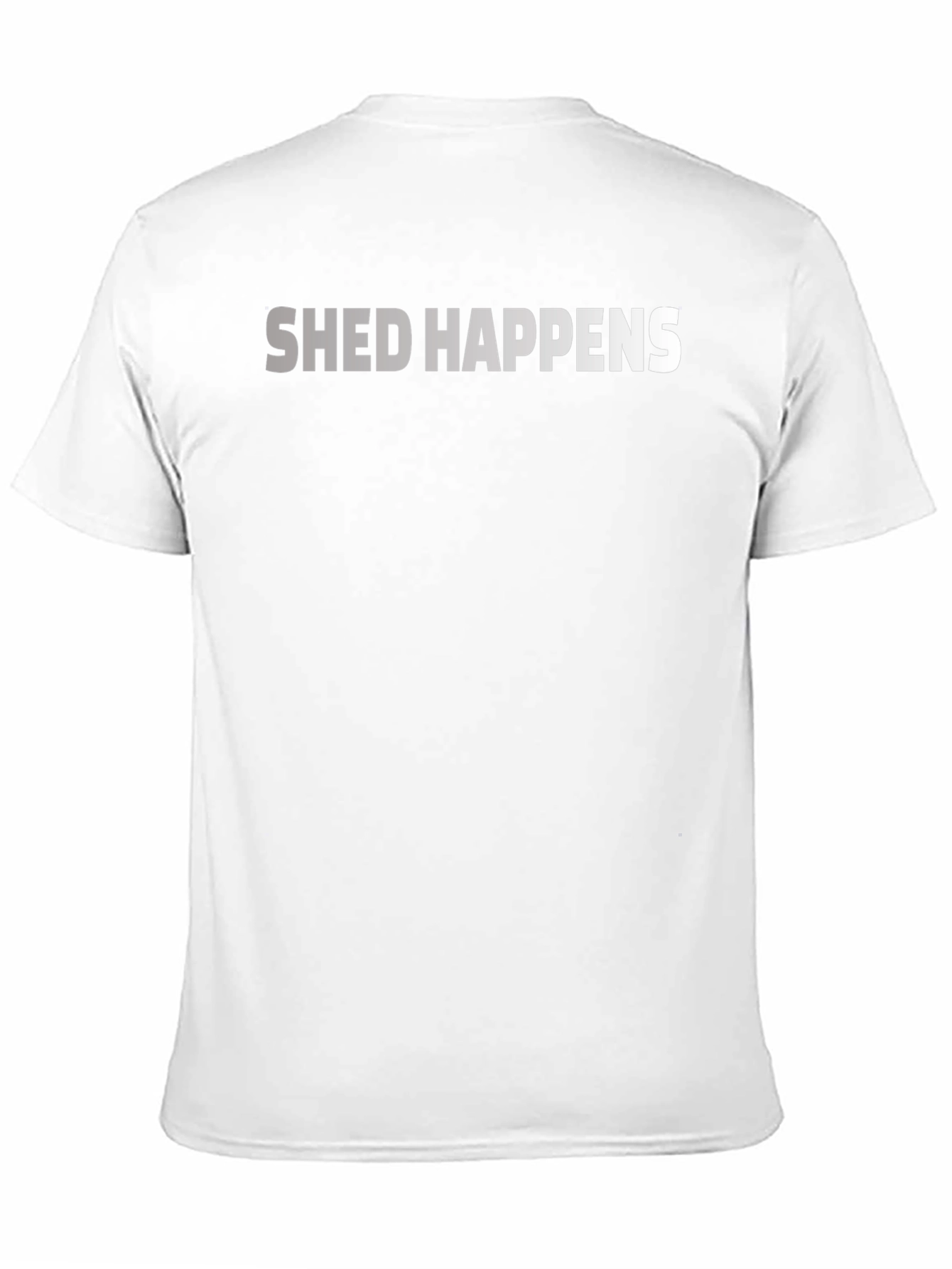 Black Shed Happens T-Shirt - Funny Graphic Tee view 11