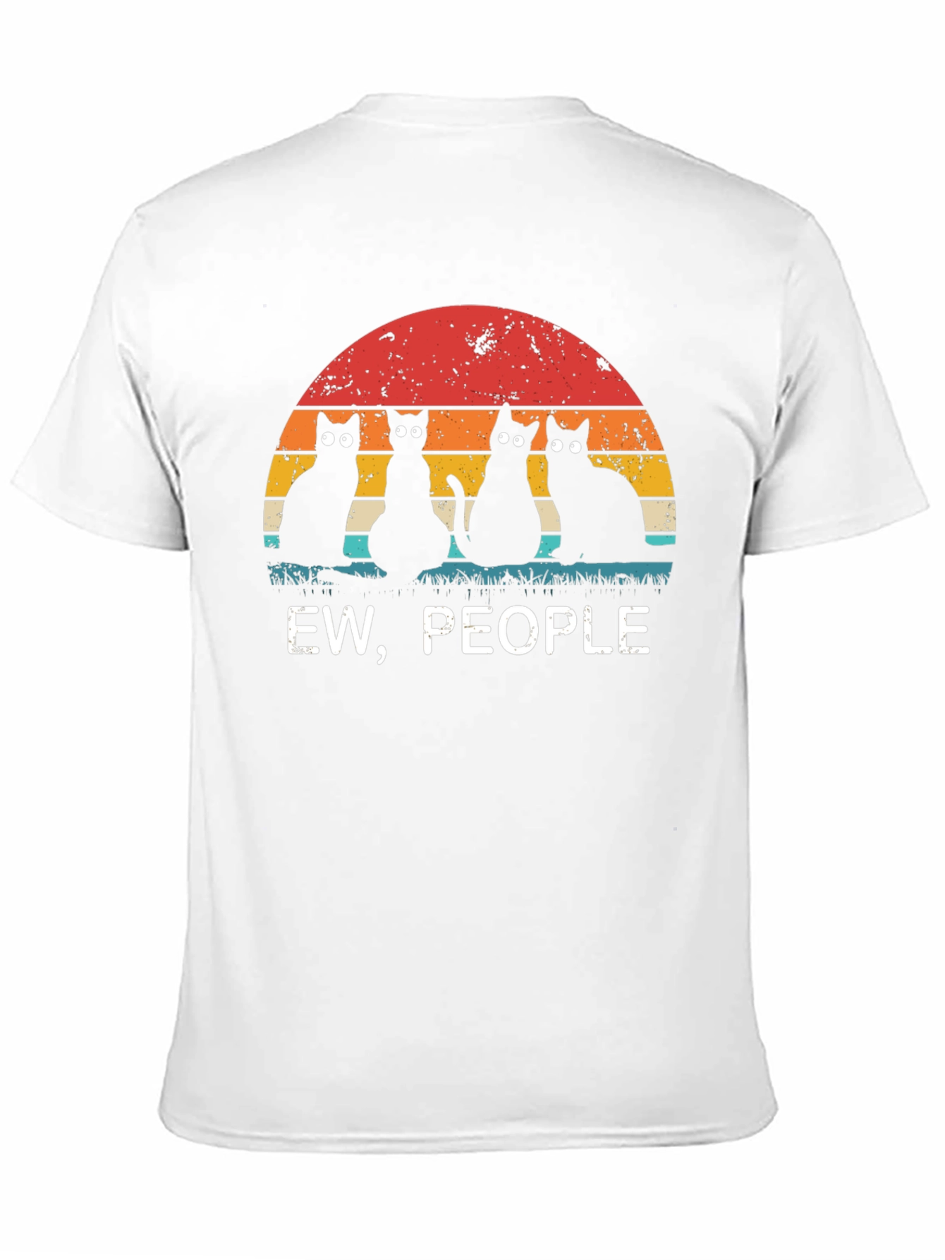 Black Ew, People Black Cat Graphic Tee view 11