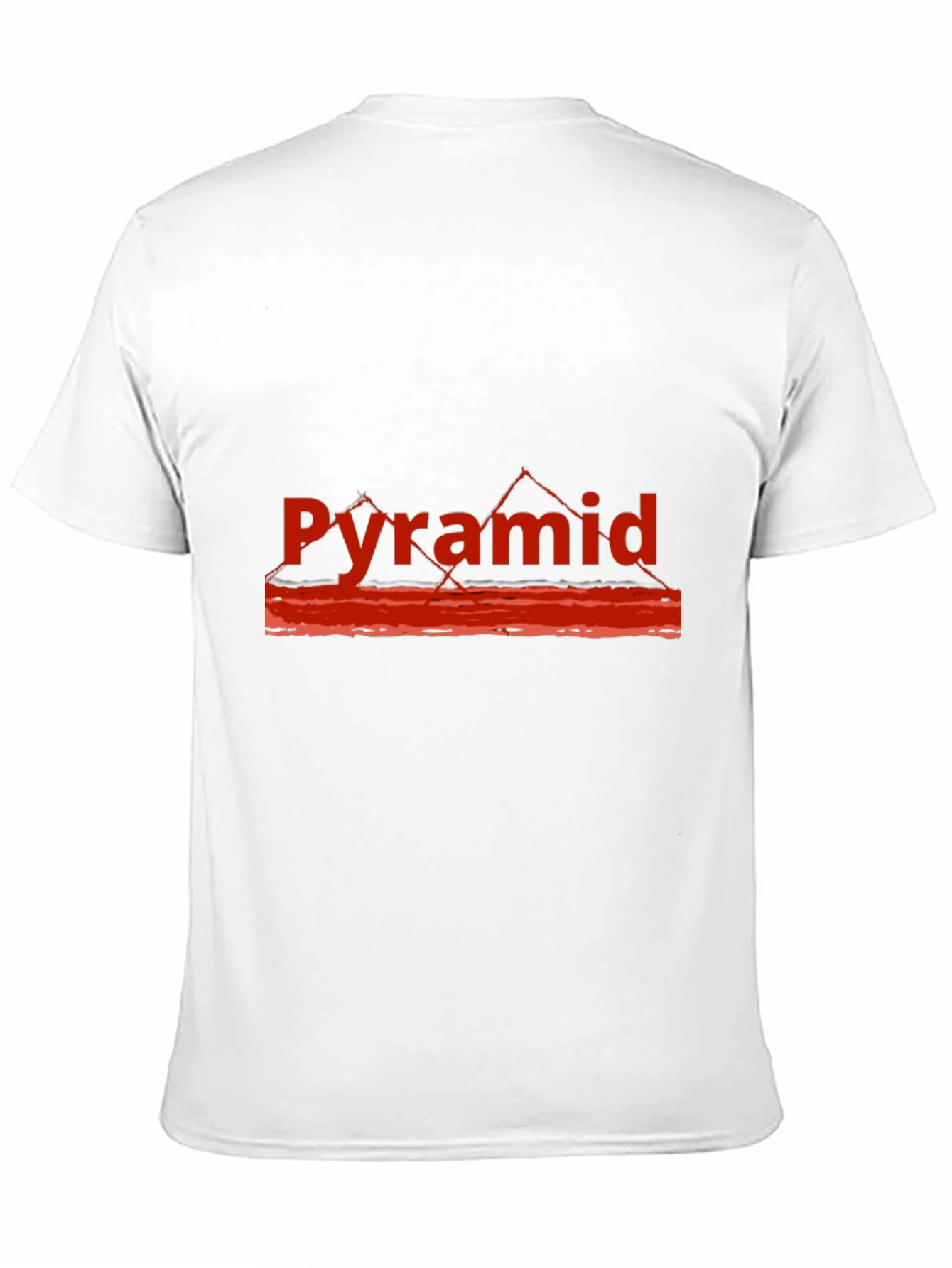Black Pyramid Graphic Tee - Men's Black T-Shirt view 11
