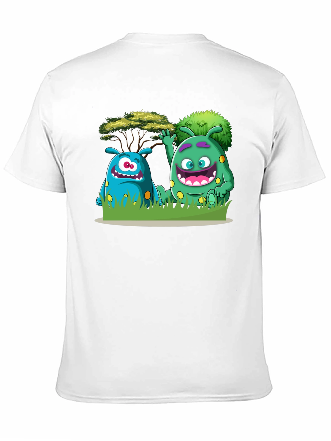 Black Monster Pals Graphic Tee - Fun & Unique Design view 11