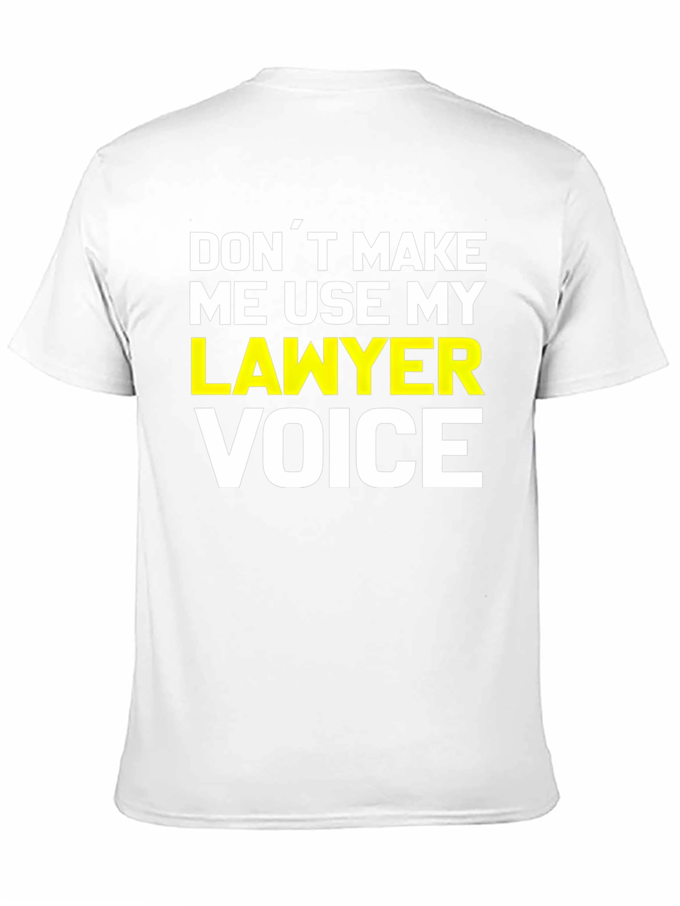 Black Lawyer Voice Graphic Novelty T-Shirt view 11