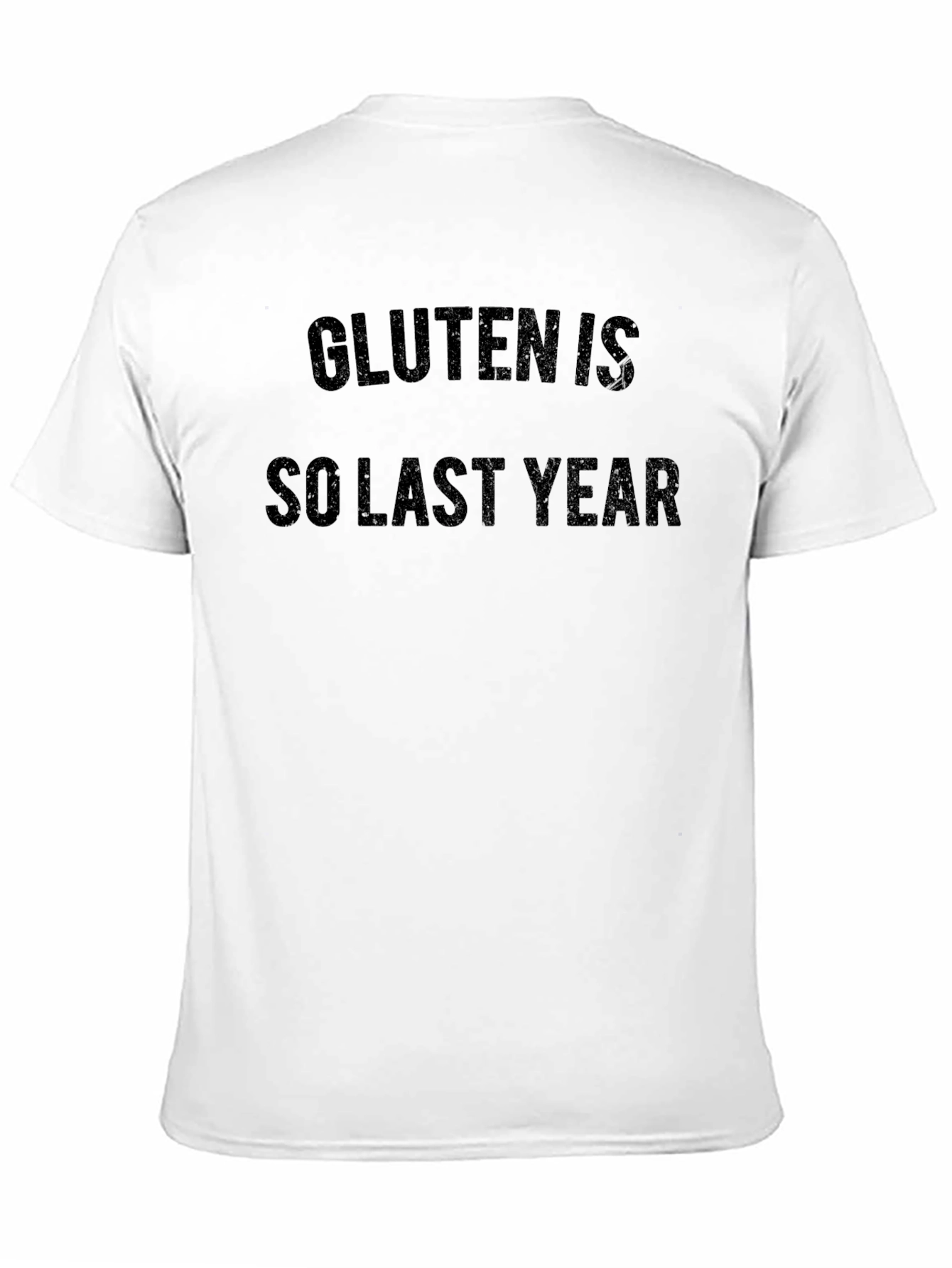 Black Gluten Is So Last Year T-Shirt view 11