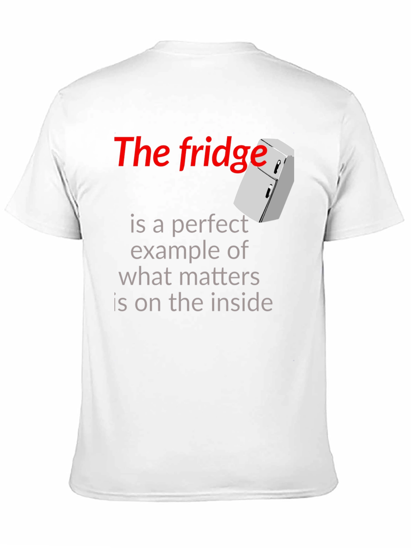 Black The Fridge Inside Matters Graphic T-Shirt view 11