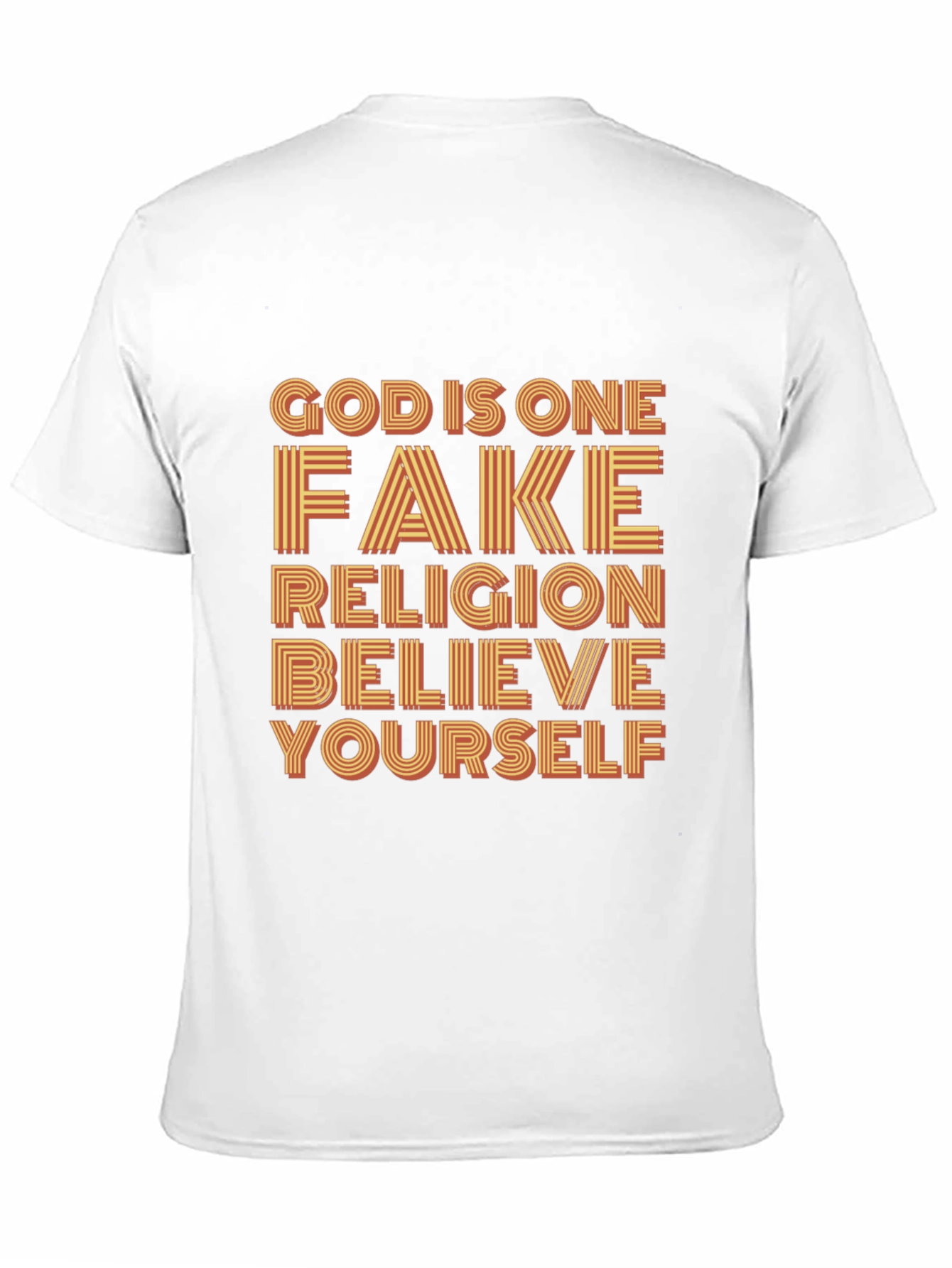 Black God is One T-Shirt Believe Yourself Tee view 11