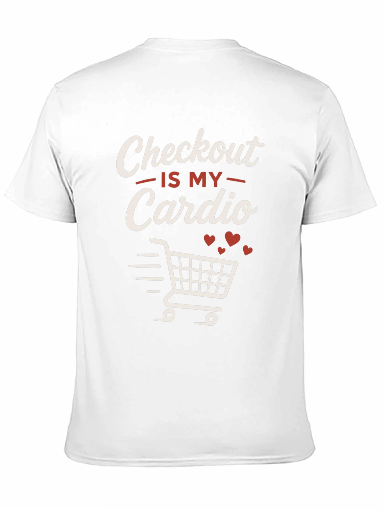 Black Checkout is My Cardio Graphic Tee view 11