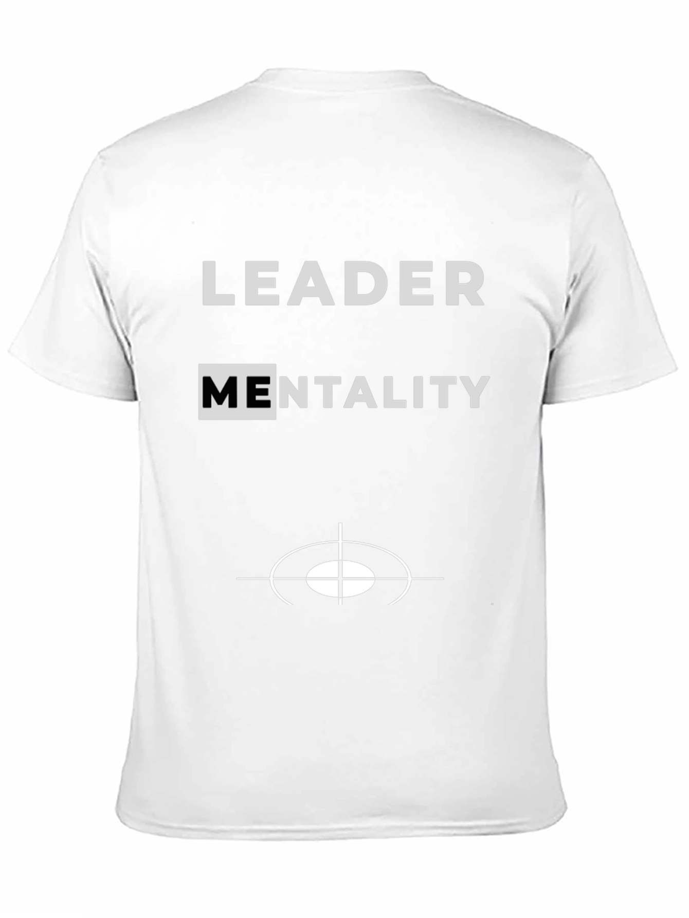 Black Leader Mentality T-Shirt - Black Graphic Tee view 11