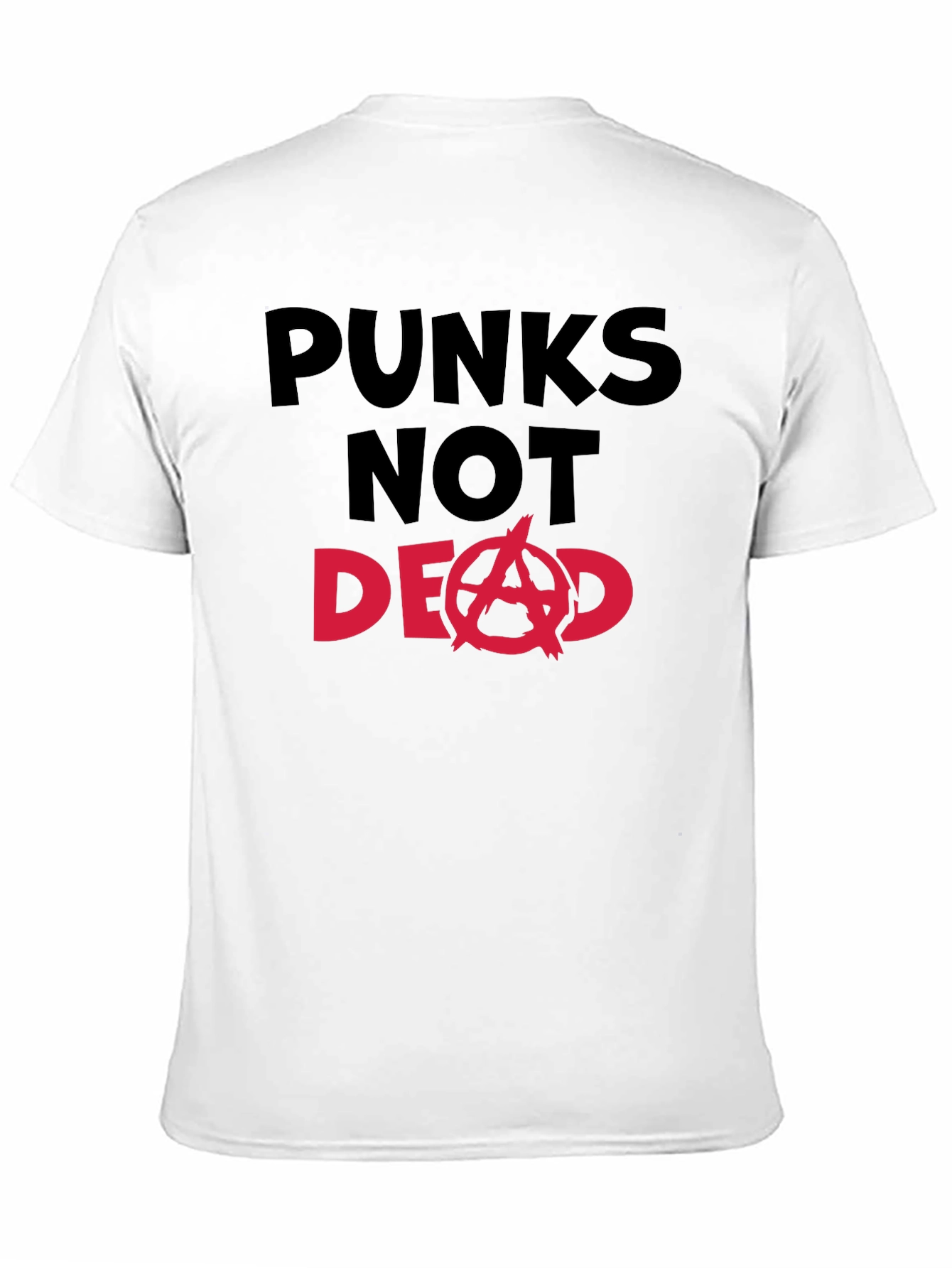 Black Punks Not Dead Graphic T-Shirt - Bold Statement Tee view 11