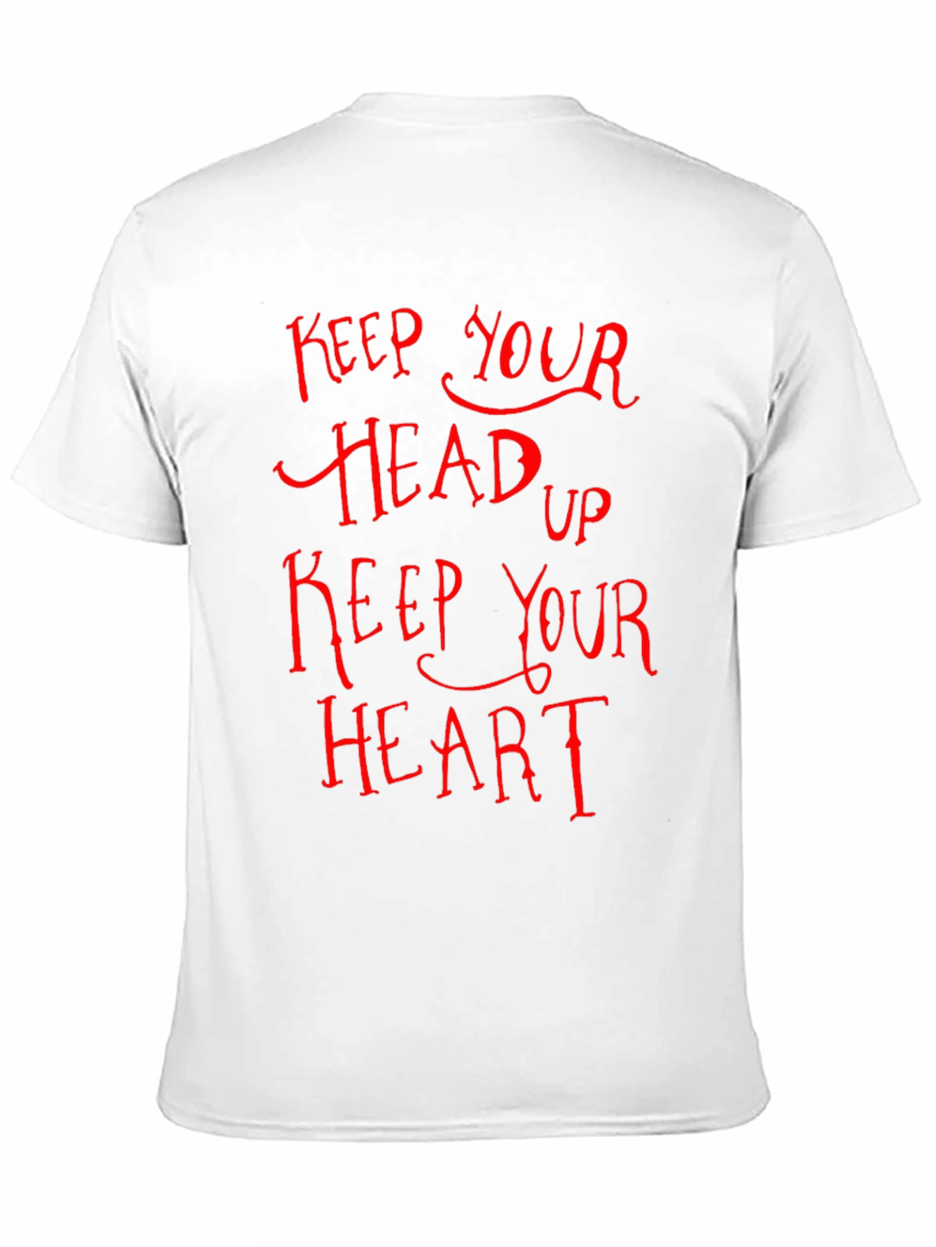 Black Keep Your Head Up Graphic Tee - Black view 11