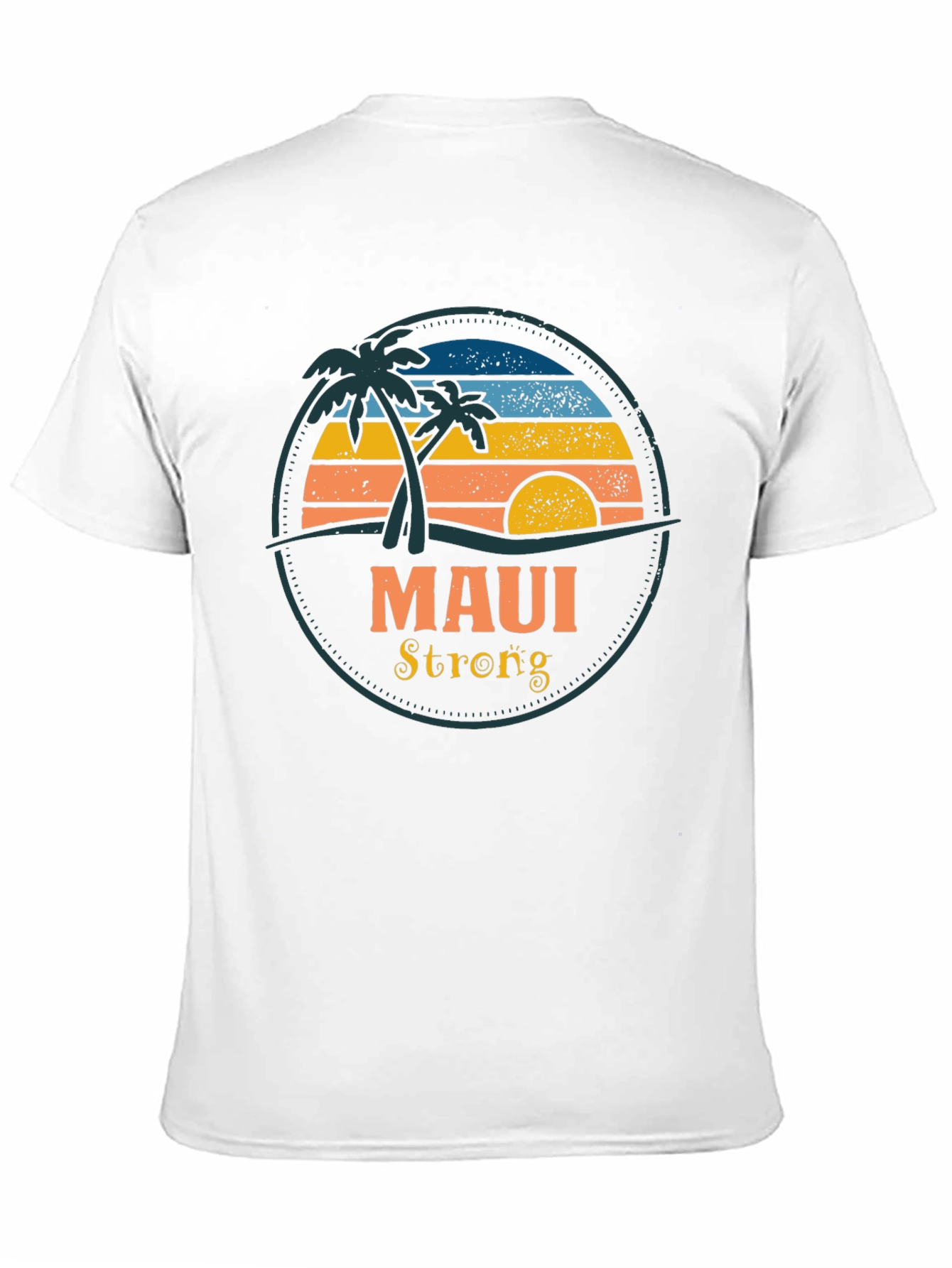 Black Maui Strong Graphic Tee - Island Vibes view 11