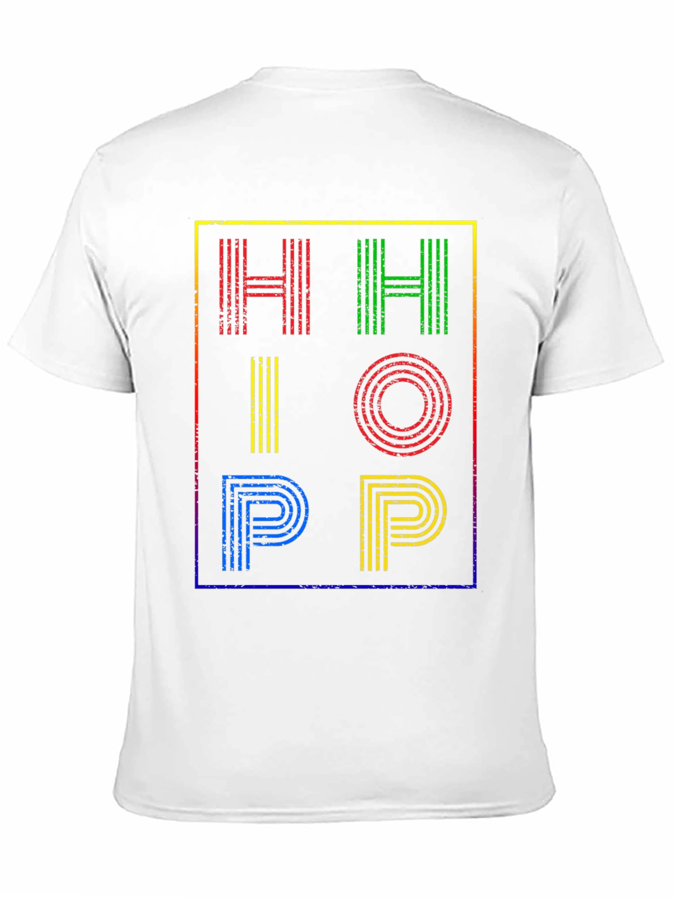 Black Retro Hip Hop T-Shirt view 11