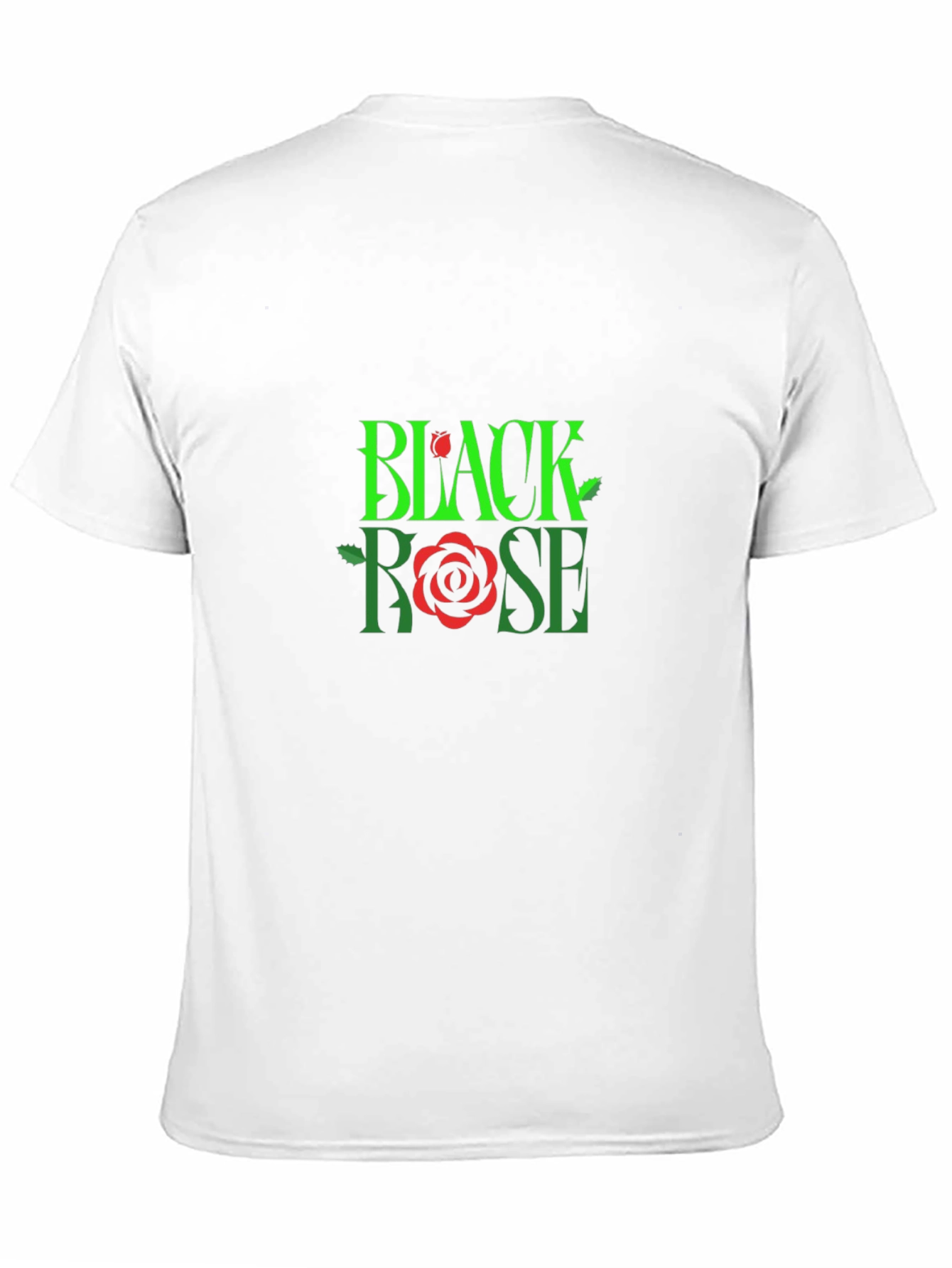 Black Black Rose Graphic Tee - Bold & Stylish Men's T-Shirt view 11