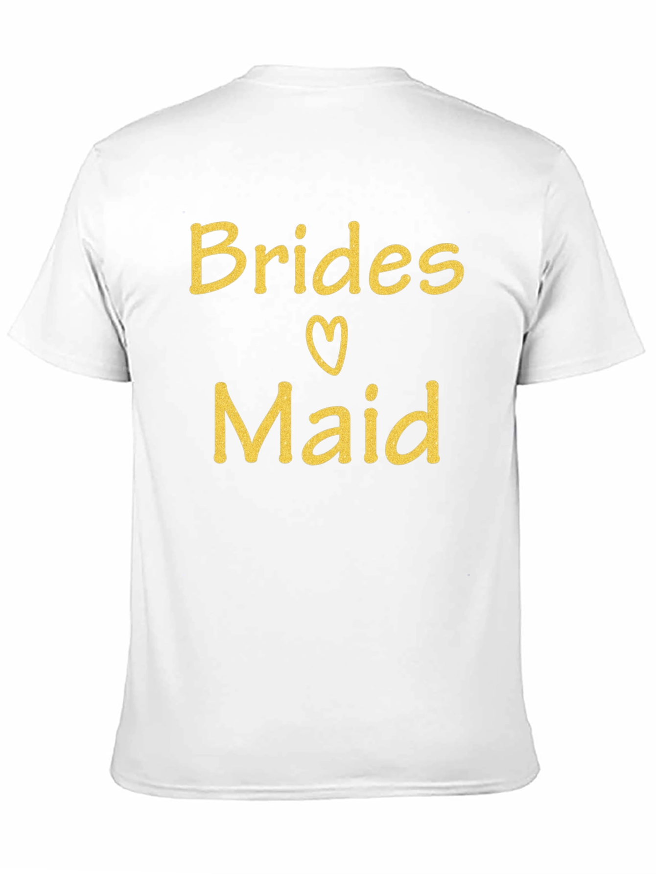 Black Bridesmaid Crew T-Shirt, Bridal Party Apparel view 11