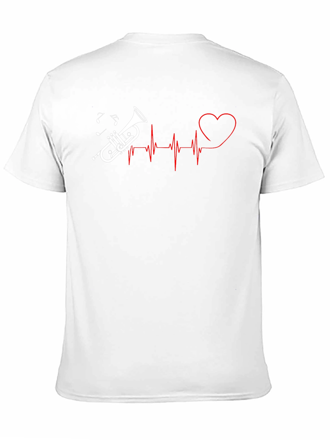 Black Music Heartbeat T-Shirt view 11